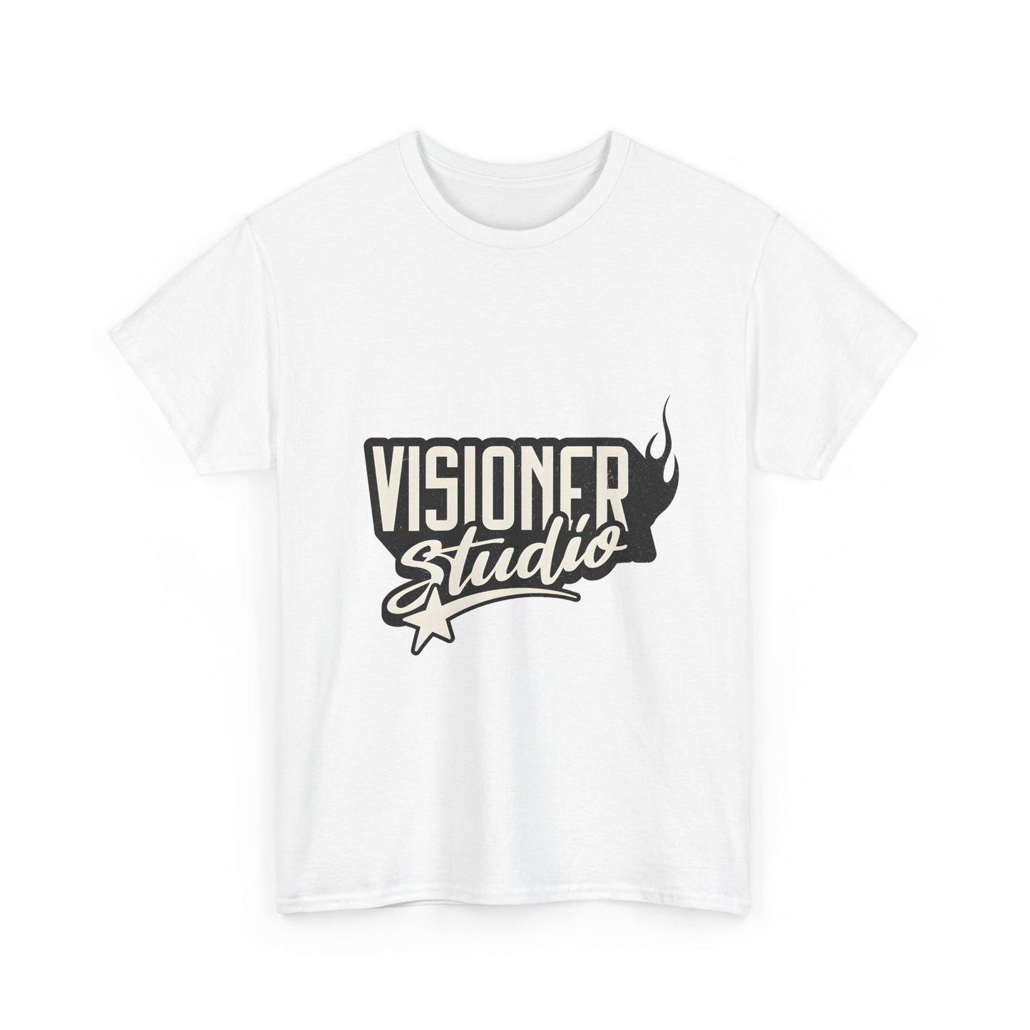 Visioner Studio Unisex Heavy Cotton Tee | Creative Graphic T-Shirt for Artistic Souls - ArtShirt Couture