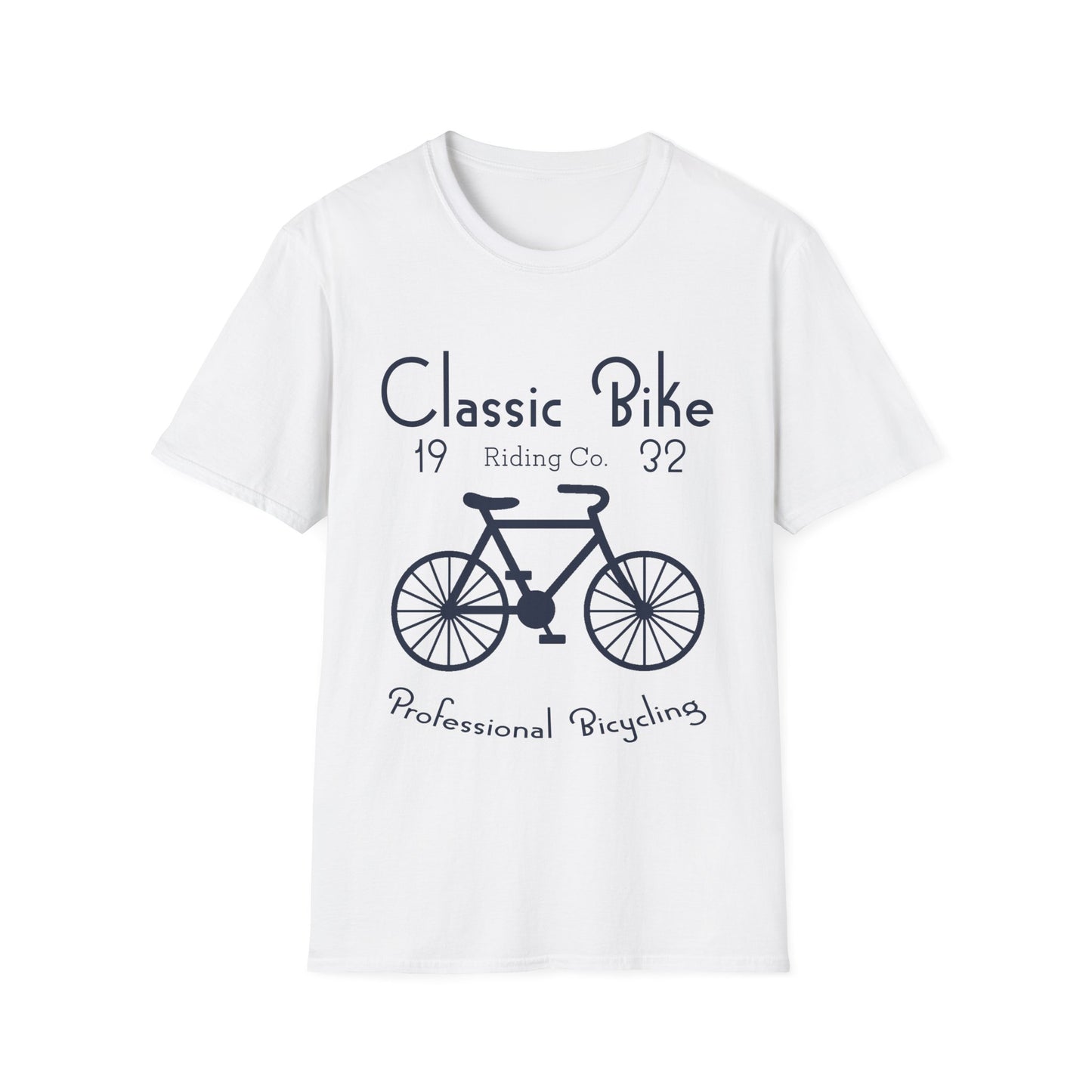 Classic Bike Unisex Softstyle T-Shirt - ArtShirt Couture