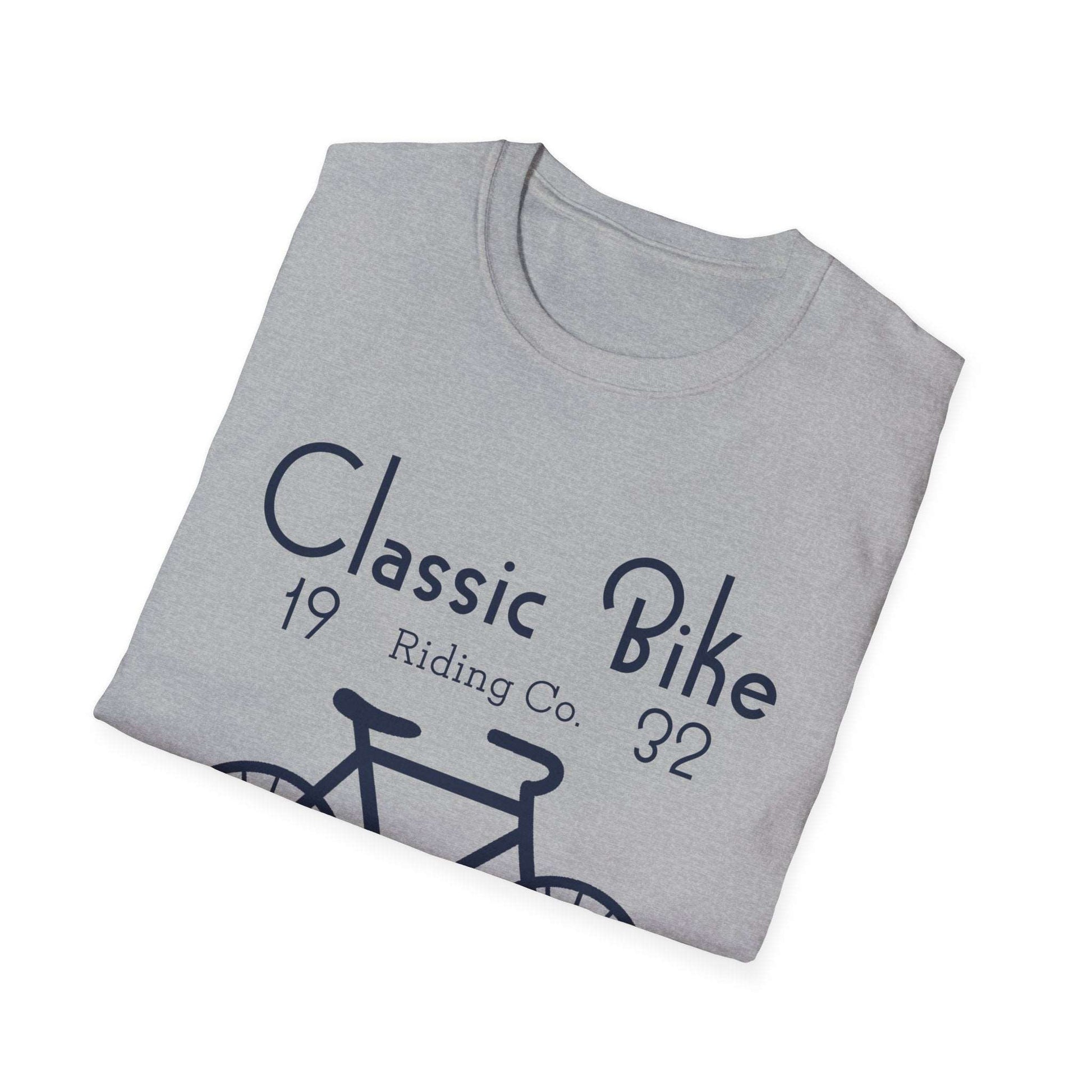 Classic Bike Unisex Softstyle T-Shirt - ArtShirt Couture