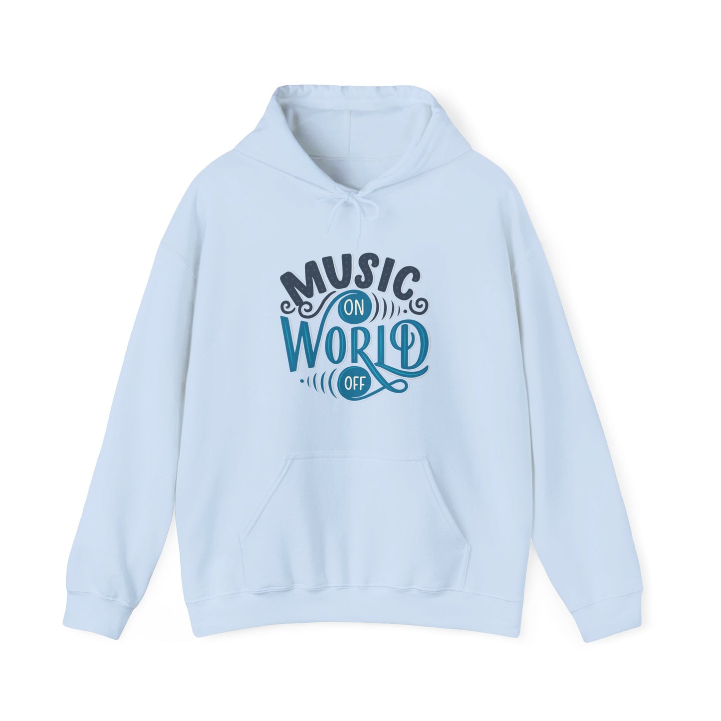 I love the music unisex hoodie - ArtShirt Couture