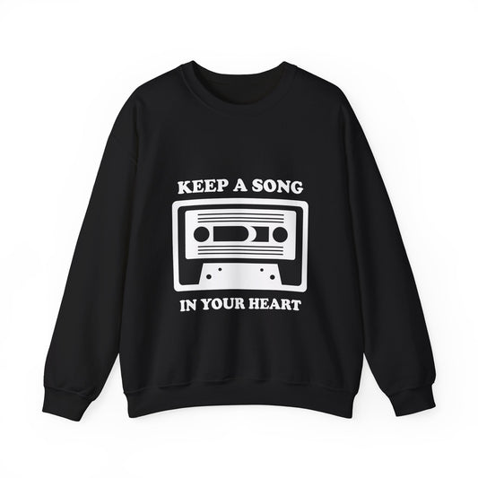 Keep a Song in Your Heart Unisex Heavy Blend™ Crewneck Sweatshirt - ArtShirt Couture