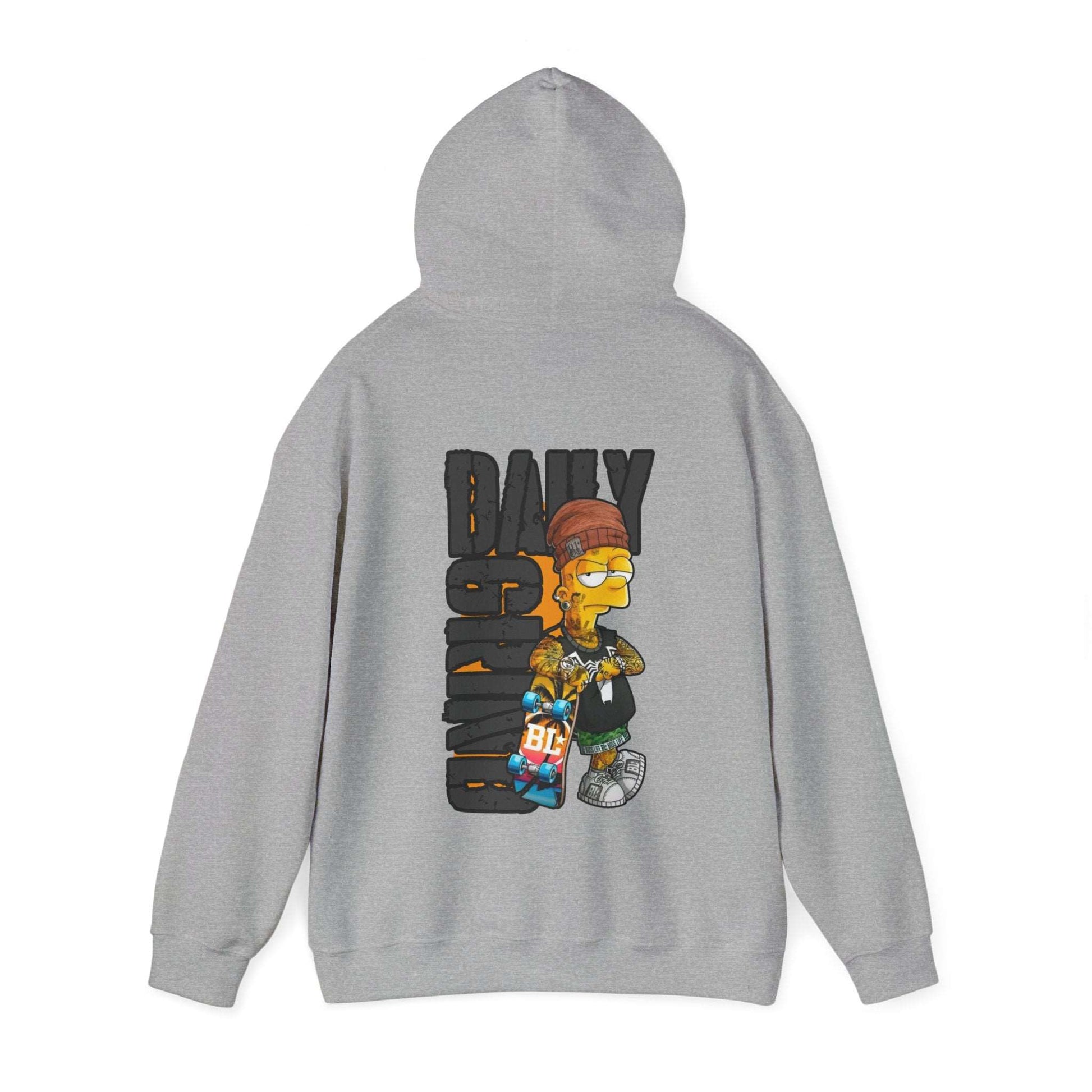 Bart Simspon its nice to be human Unisex Heavy Blend™ Hoodie - ArtShirt Couture