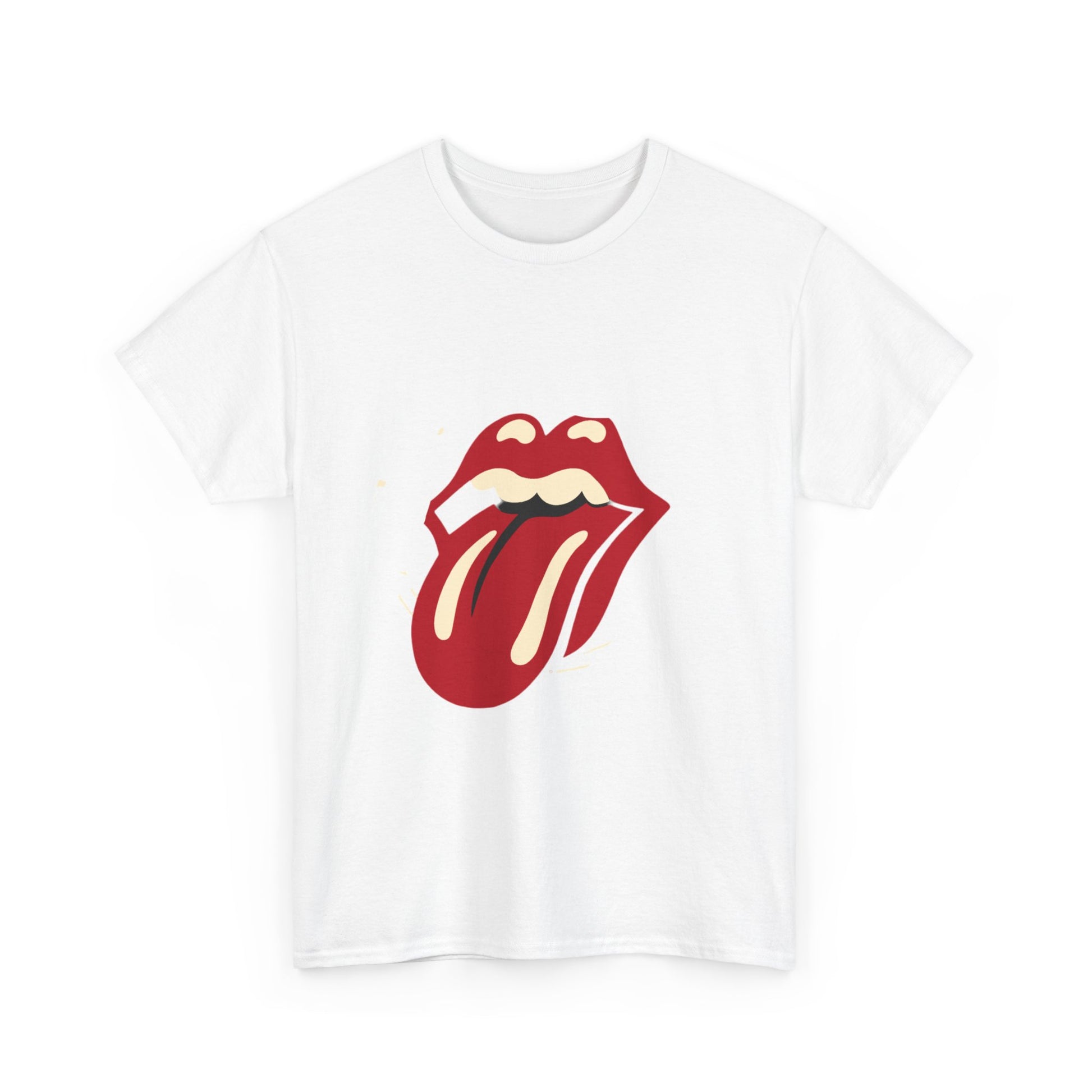 The Stone Tongue Unisex Heavy Cotton Tee | Edgy Graphic T-Shirt for Rock Music Fans - ArtShirt Couture