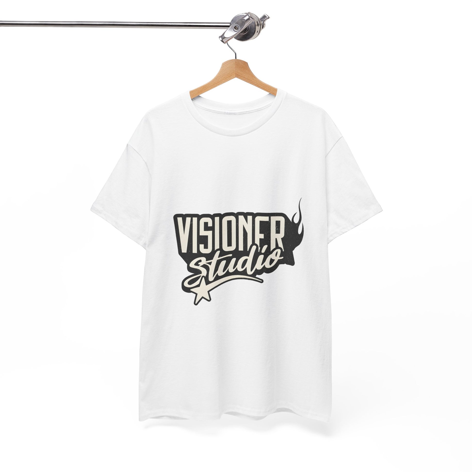 Visioner Studio Unisex Heavy Cotton Tee | Creative Graphic T-Shirt for Artistic Souls - ArtShirt Couture