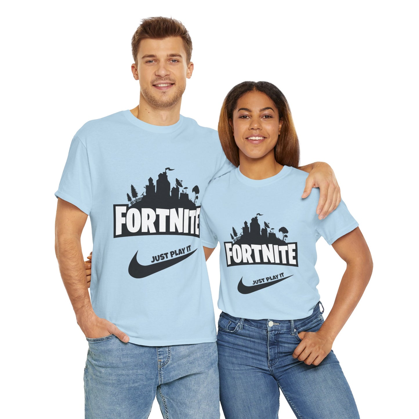 Fortnite designed Unisex Heavy Cotton Tee - ArtShirt Couture