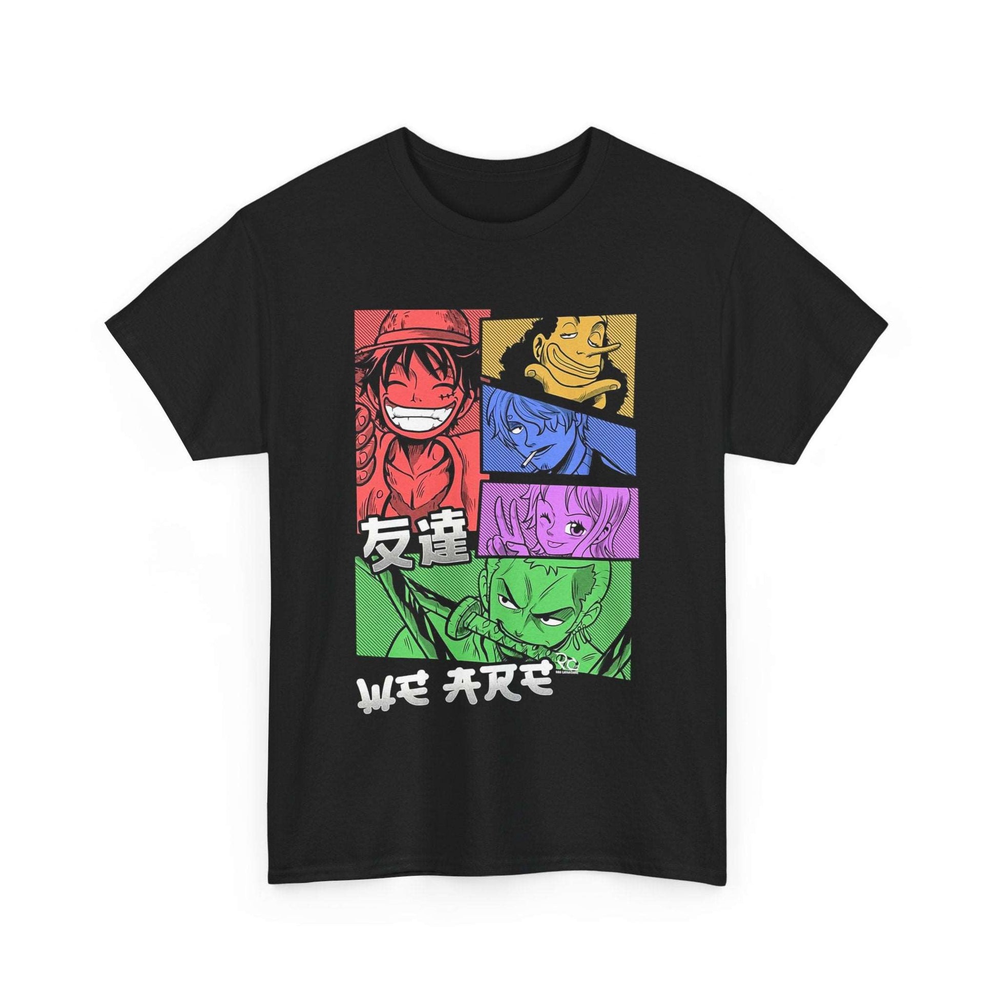 Anime Manga Unisex Heavy Cotton Tee | Stylish Graphic T-Shirt for Fans - ArtShirt Couture
