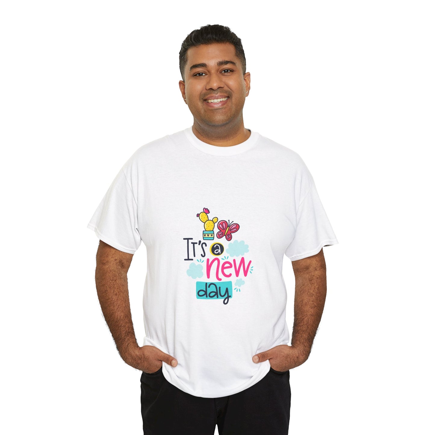 It's a new day Unisex Heavy Cotton Tee - ArtShirt Couture