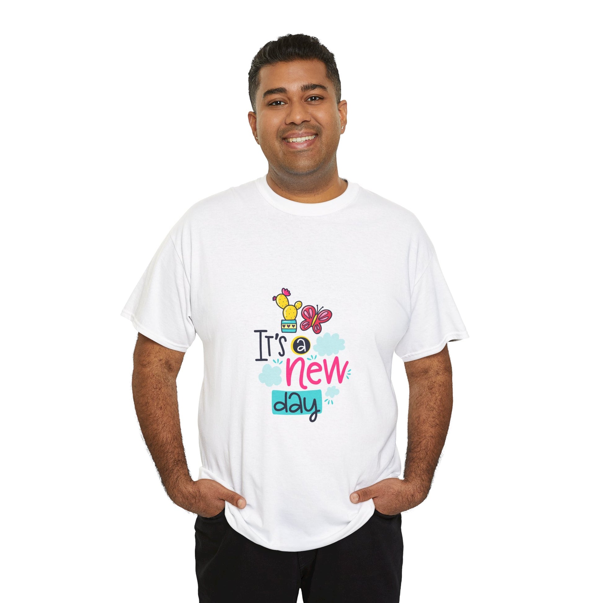 It's a new day Unisex Heavy Cotton Tee - ArtShirt Couture