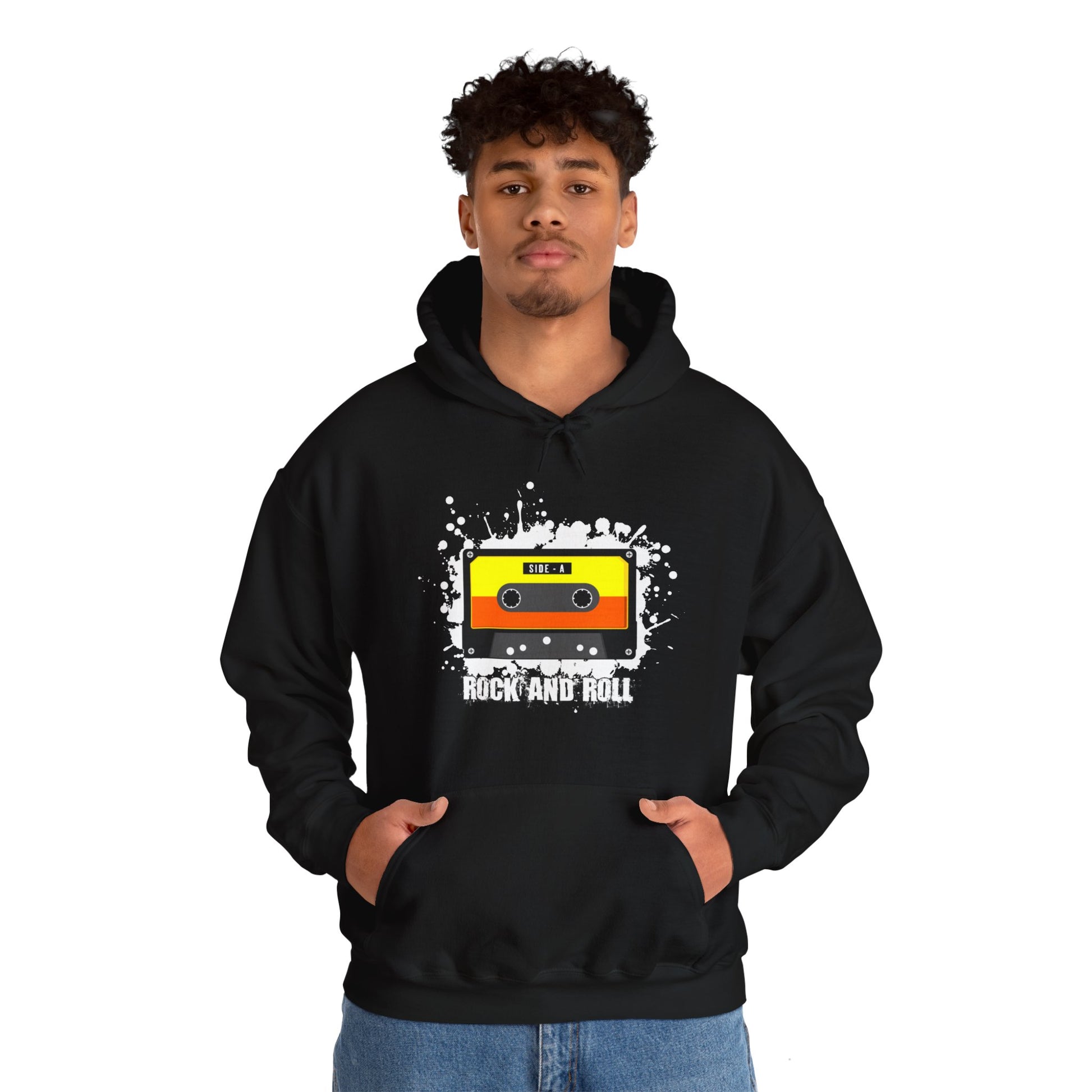 Lets the music play Unisex Heavy Blend™ Hooded Sweatshirt - ArtShirt Couture