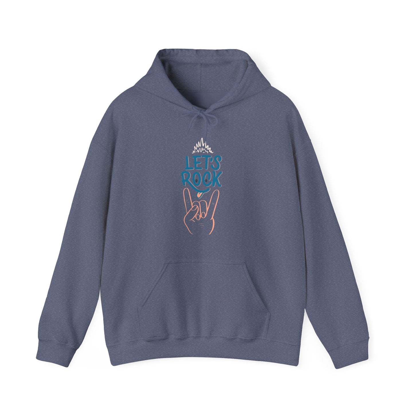Let's Rock music designed hoodie unisex - ArtShirt Couture