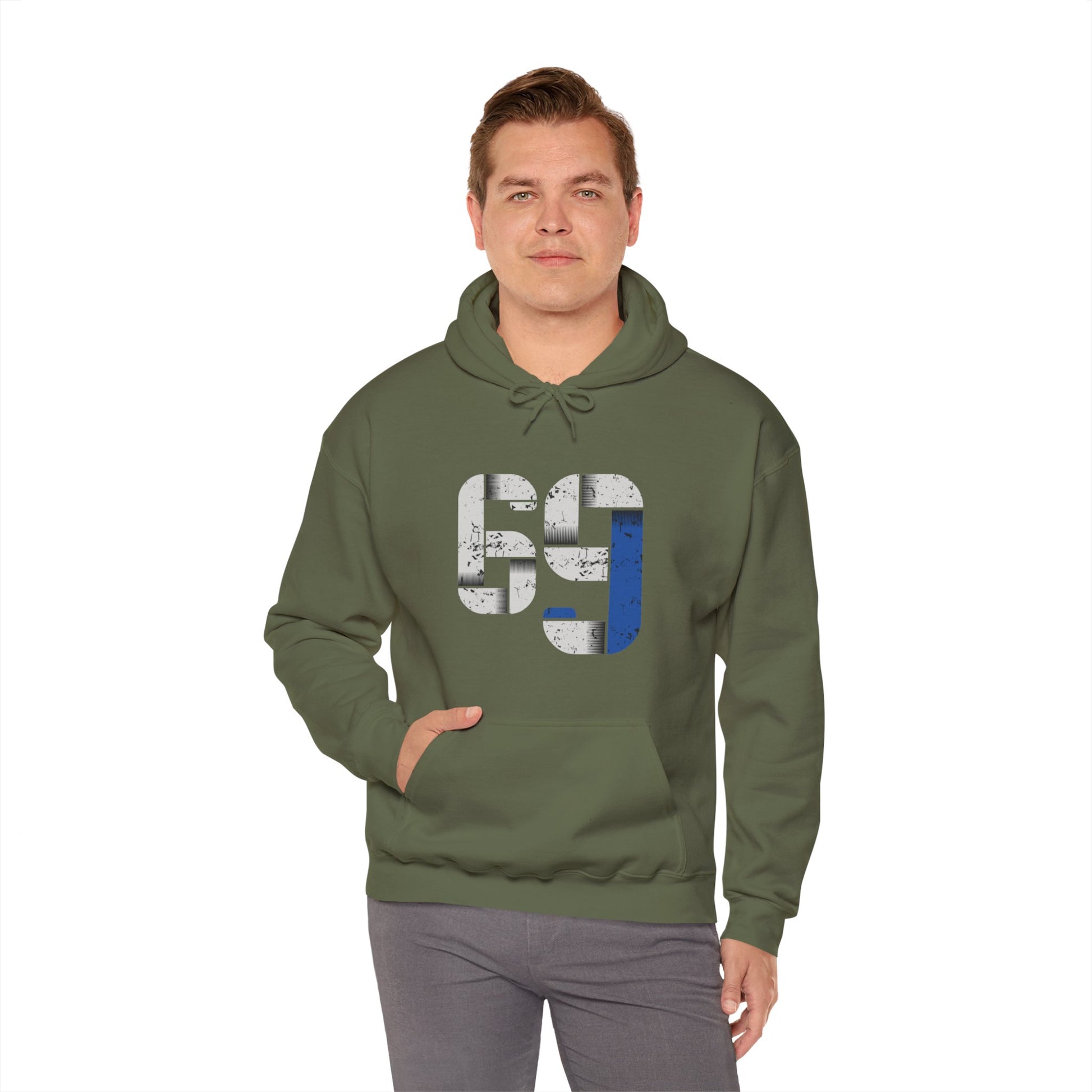Sixty Nine Unisex Heavy Blend™ Hoodie | Fun Graphic Sweatshirt for Casual Style - ArtShirt Couture