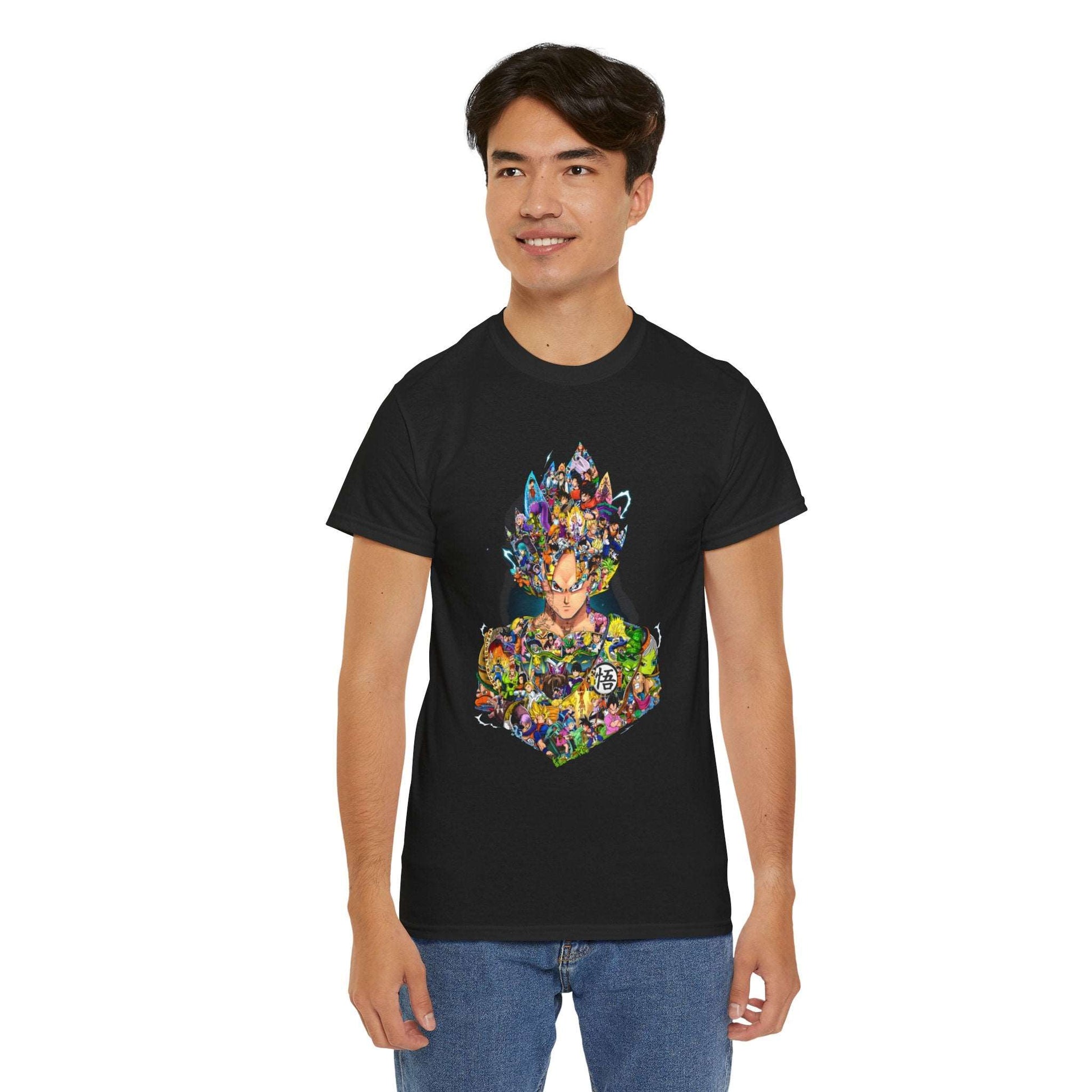 Dragonball the great Unisex Heavy Cotton Tee - ArtShirt Couture