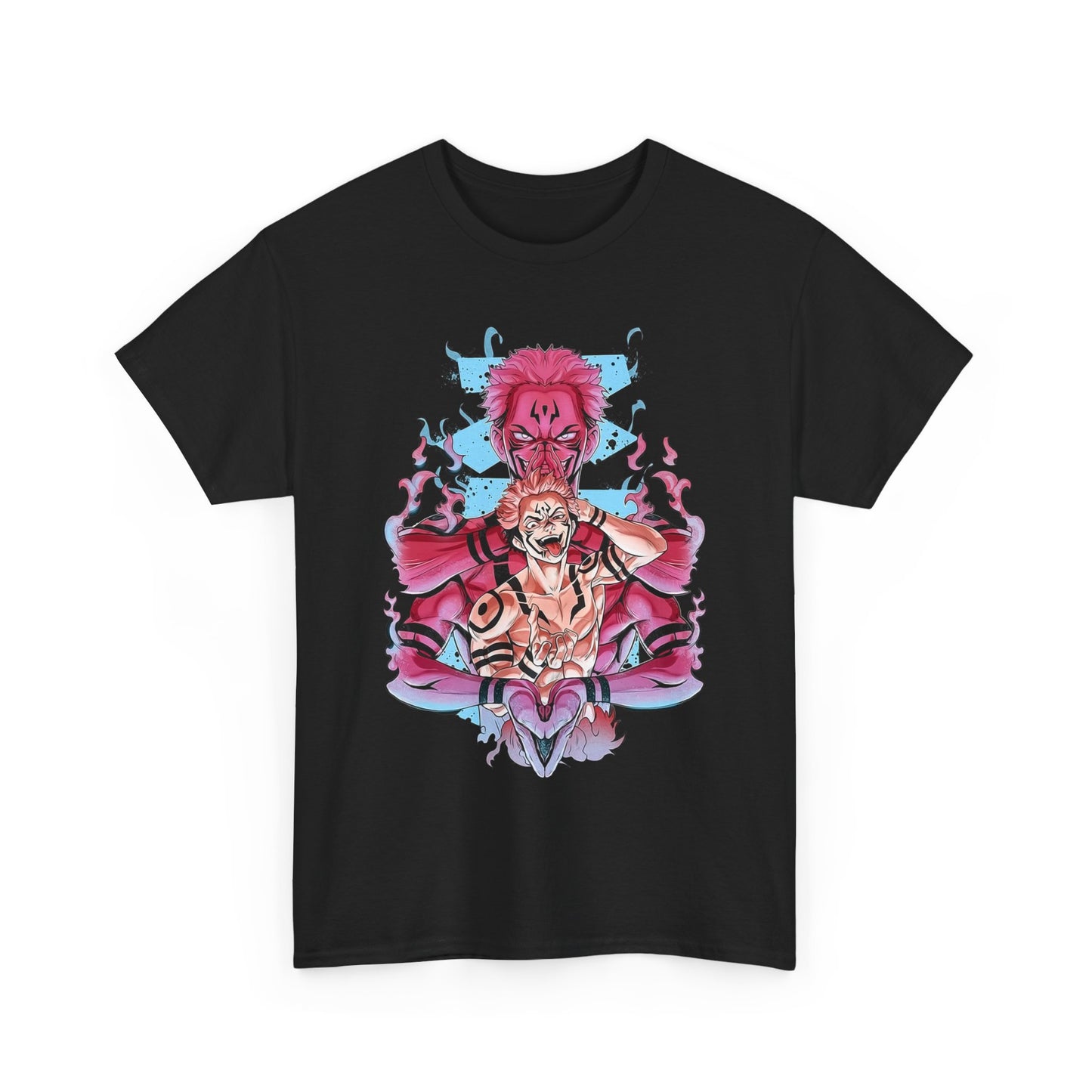 Anime Manga Cartoon Unisex Heavy Cotton Tee | Graphic T-Shirt for Fans - ArtShirt Couture