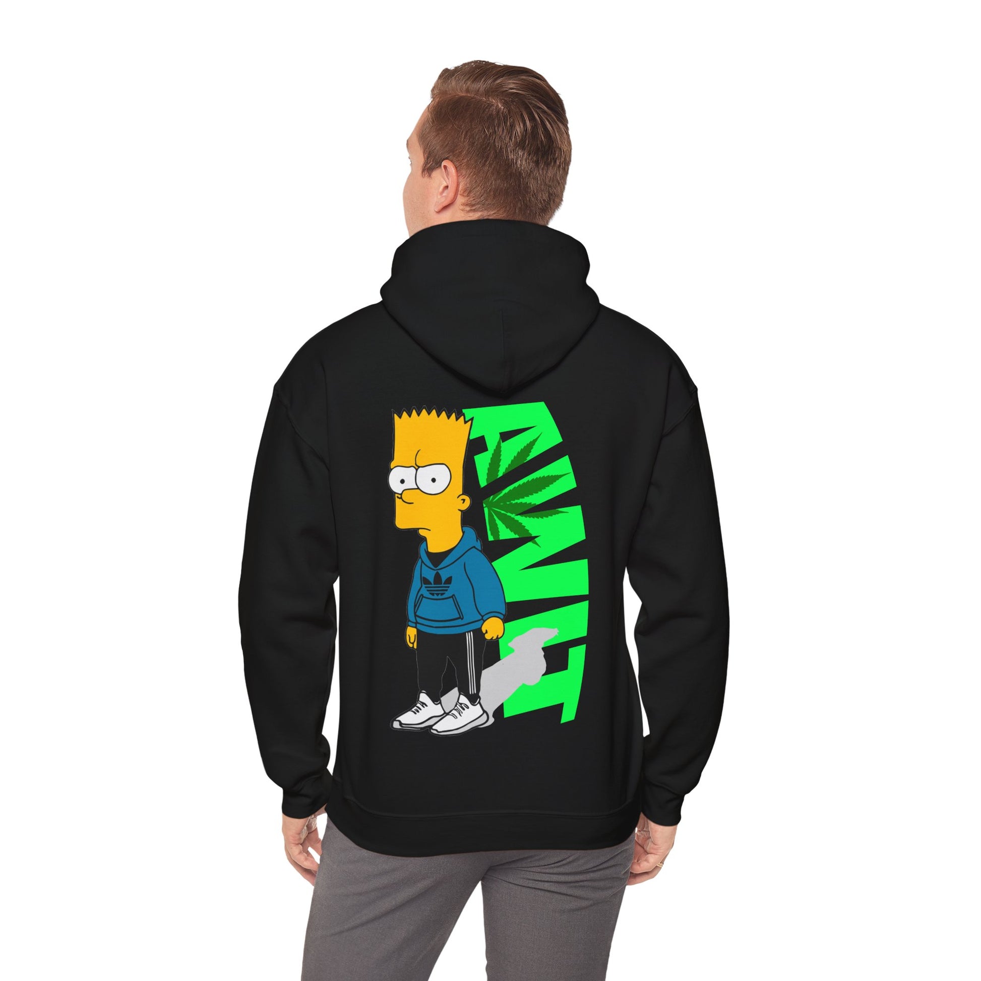 Bart Simpson Designed Unisex Heavy Blend™ Hooded Sweatshirt - ArtShirt Couture