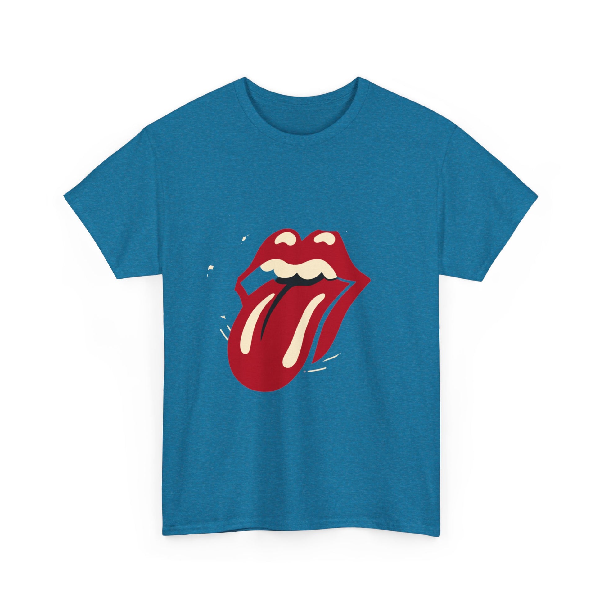 The Stone Tongue Unisex Heavy Cotton Tee | Edgy Graphic T-Shirt for Rock Music Fans - ArtShirt Couture