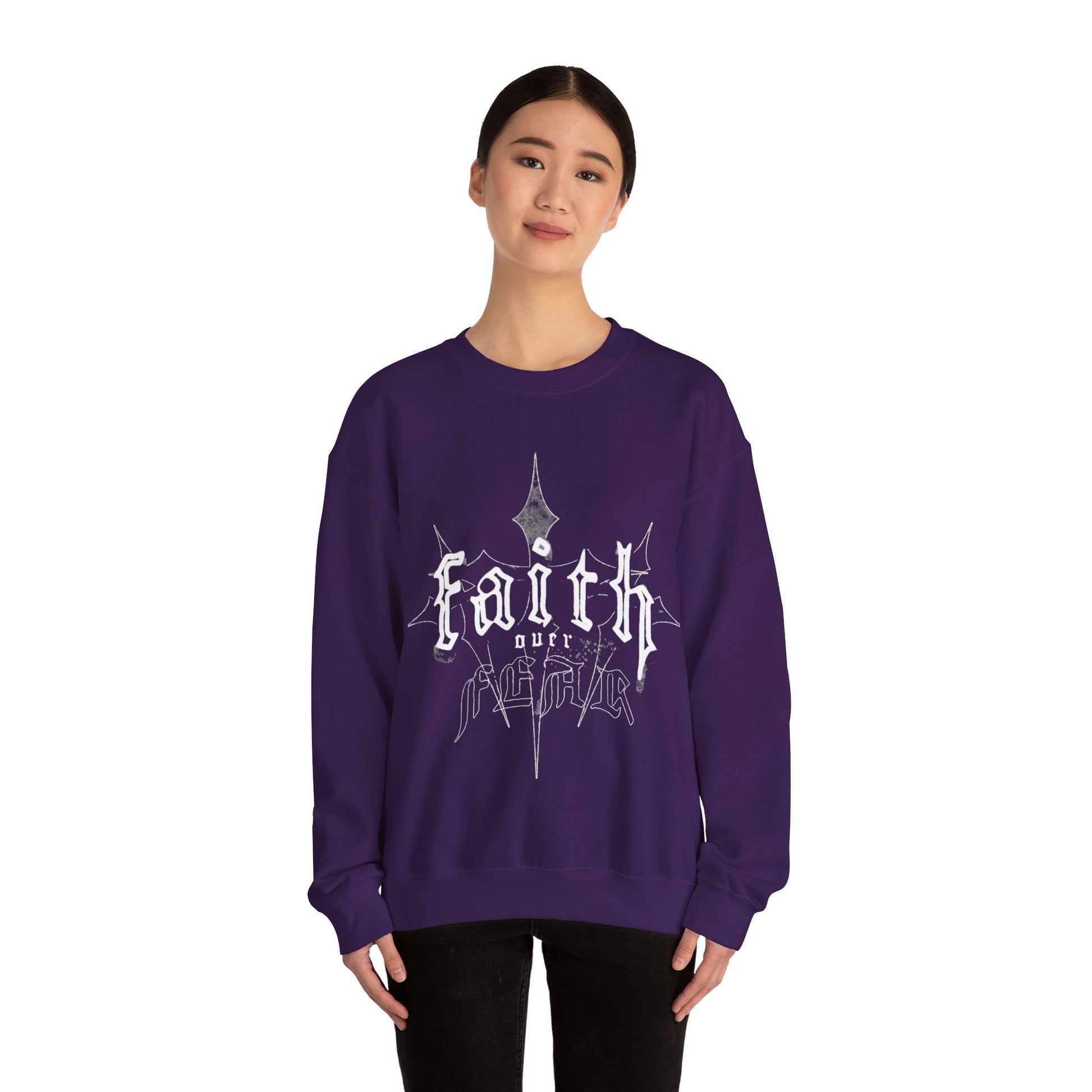 Faith Unisex Heavy Blend™ graphic  Sweatshirt by artshirtcouture