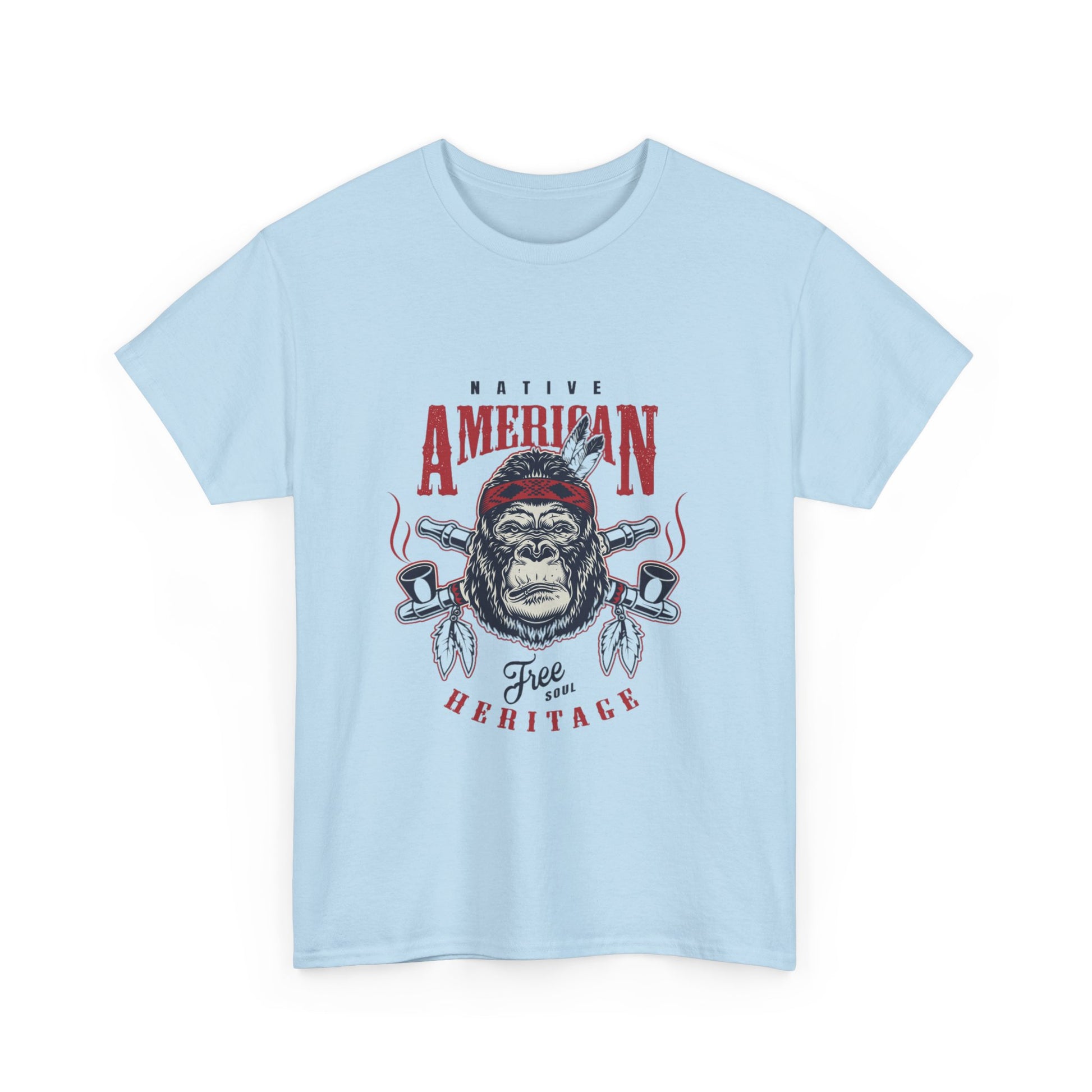 Native American graphic Unisex Heavy Cotton Tee - ArtShirt Couture