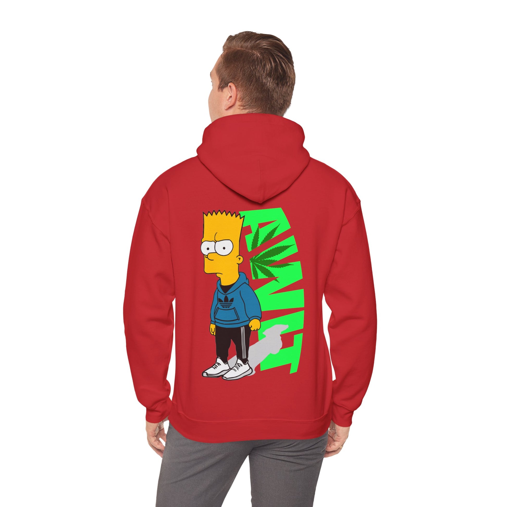 Bart Simpson Designed Unisex Heavy Blend™ Hooded Sweatshirt - ArtShirt Couture