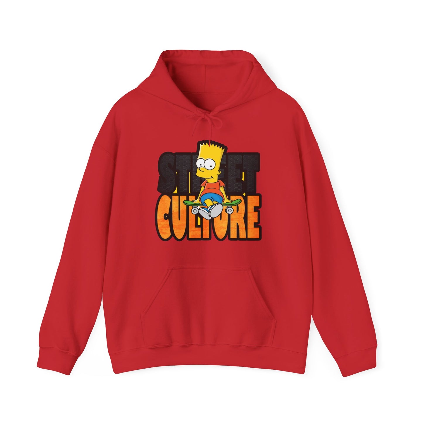 Bart Simpson Designed Unisex Heavy Blend™ Hooded Sweatshirt - ArtShirt Couture