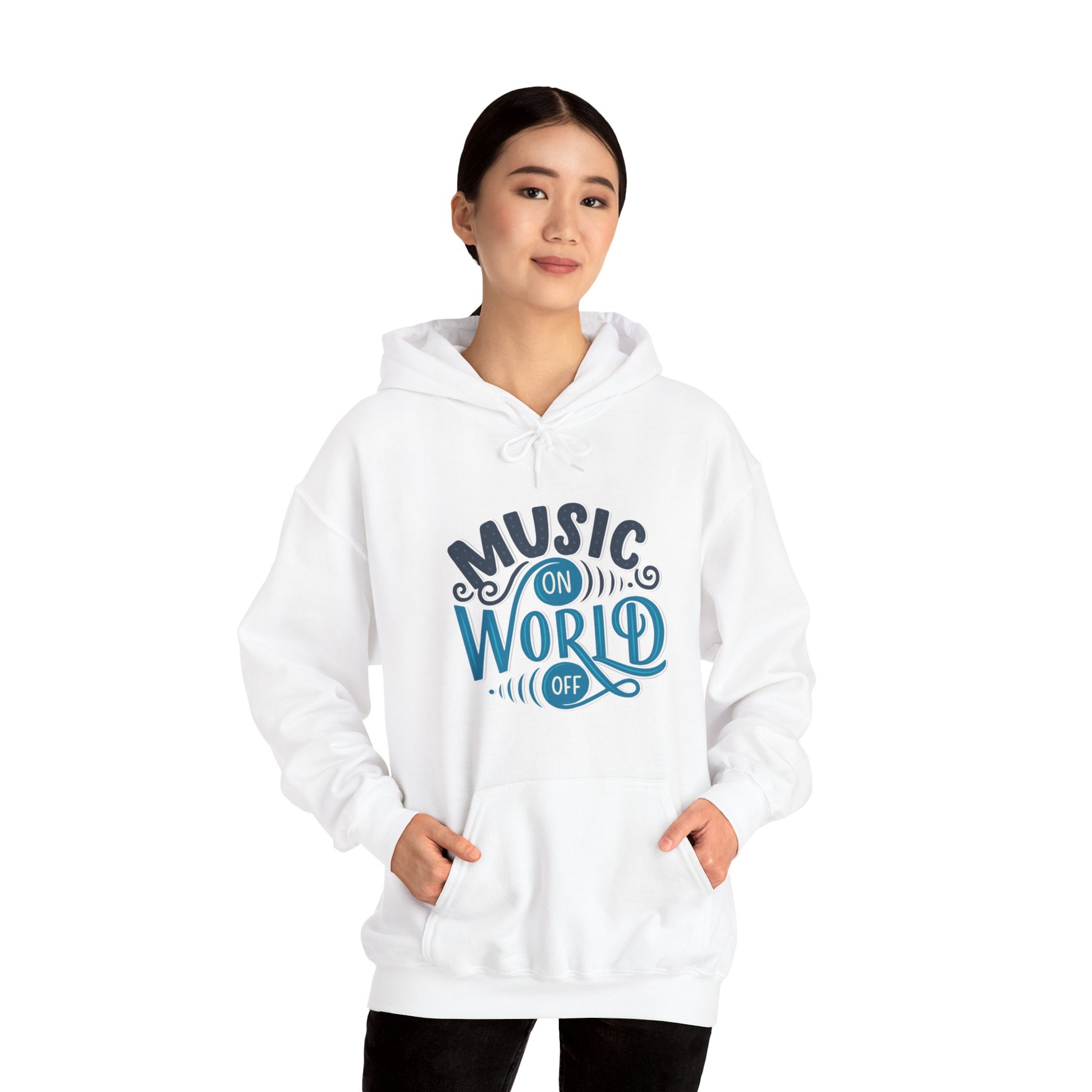 I love the music unisex hoodie - ArtShirt Couture