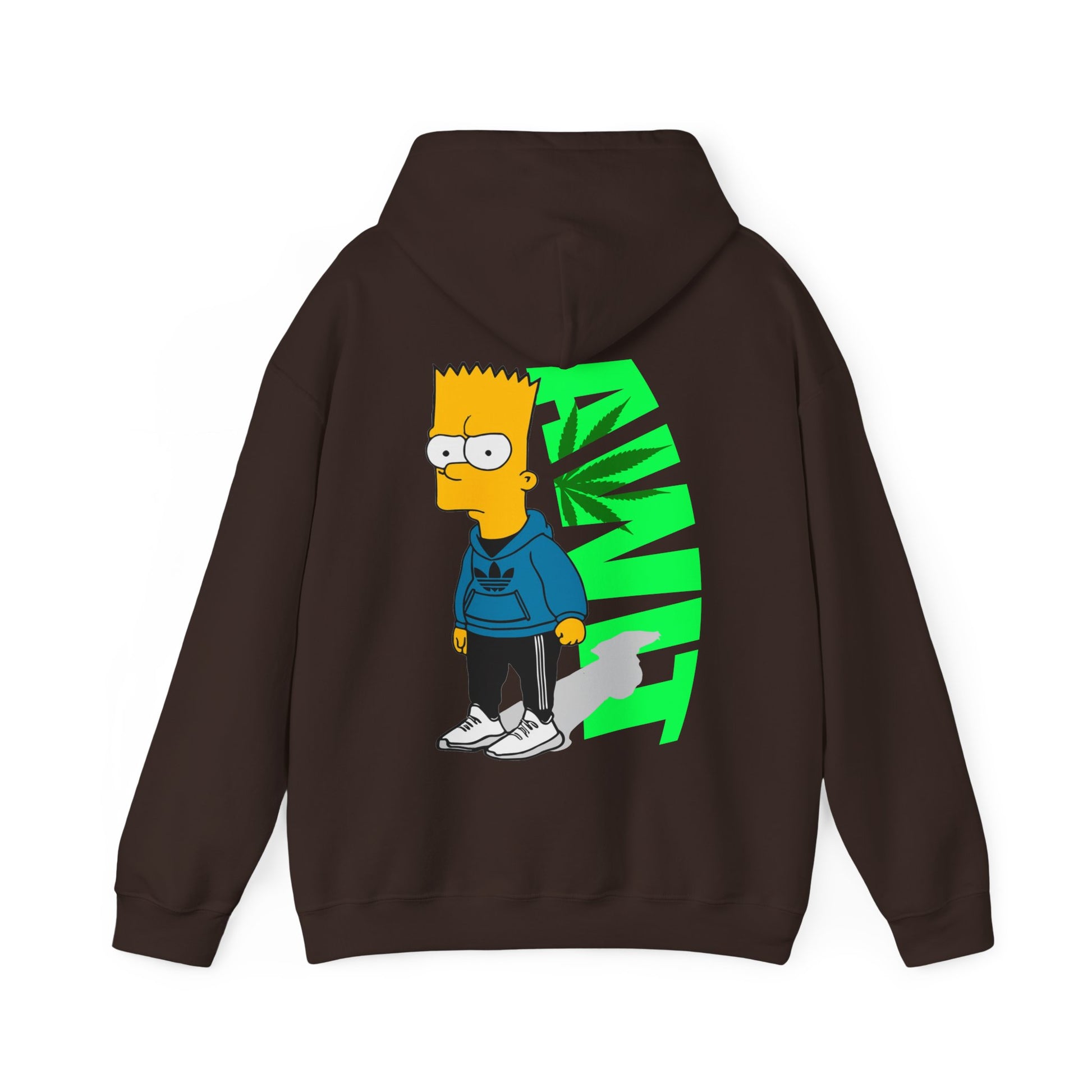 Bart Simpson Designed Unisex Heavy Blend™ Hooded Sweatshirt - ArtShirt Couture