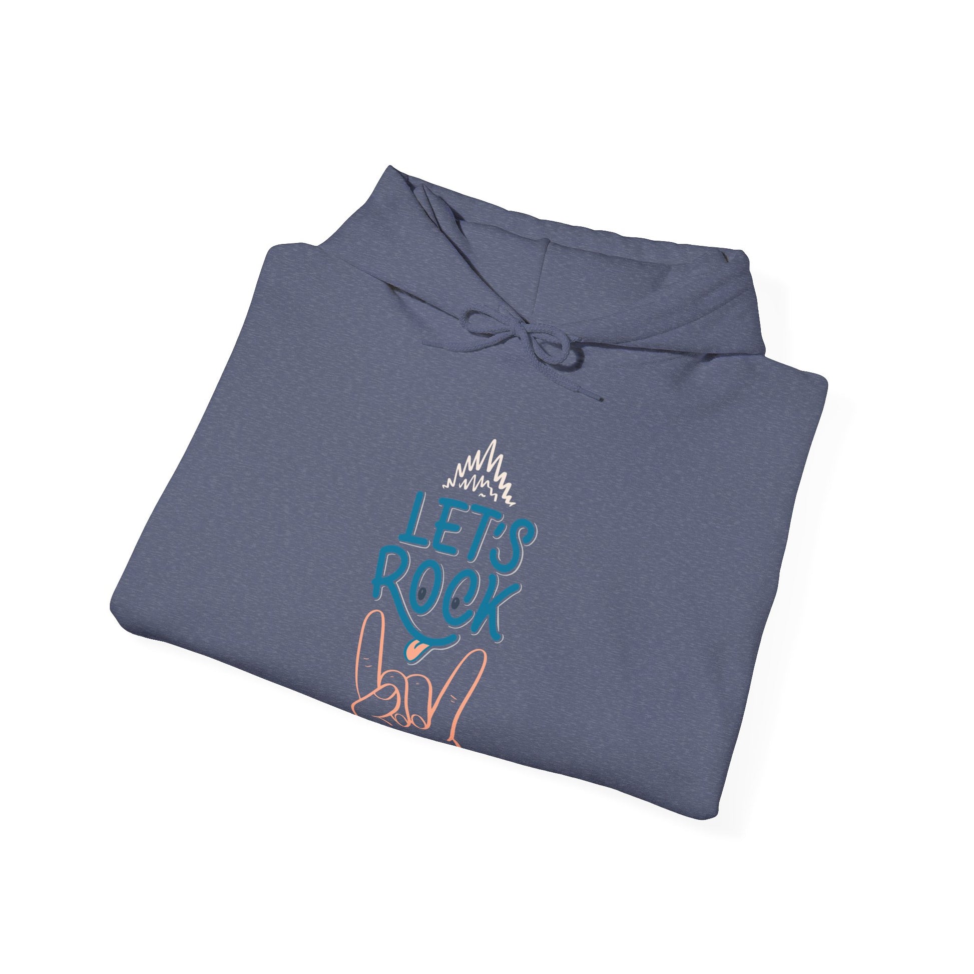 Let's Rock music designed hoodie unisex - ArtShirt Couture