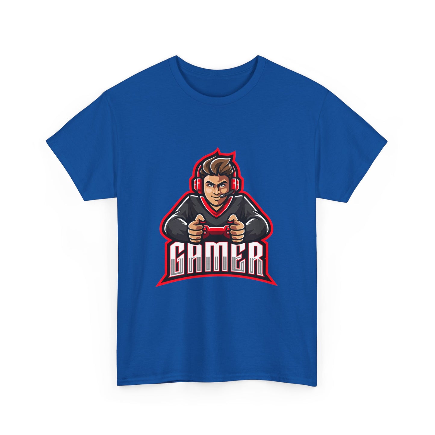 The Gamer Unisex Heavy Cotton Tee | Stylish Graphic T-Shirt for Gaming Enthusiasts - ArtShirt Couture