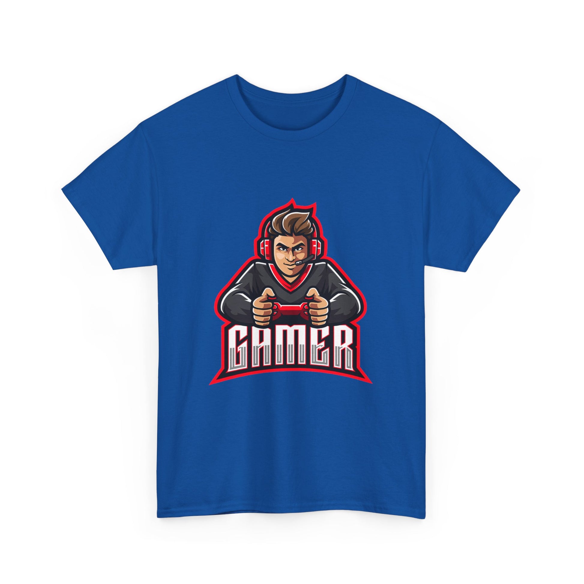 The Gamer Unisex Heavy Cotton Tee | Stylish Graphic T-Shirt for Gaming Enthusiasts - ArtShirt Couture