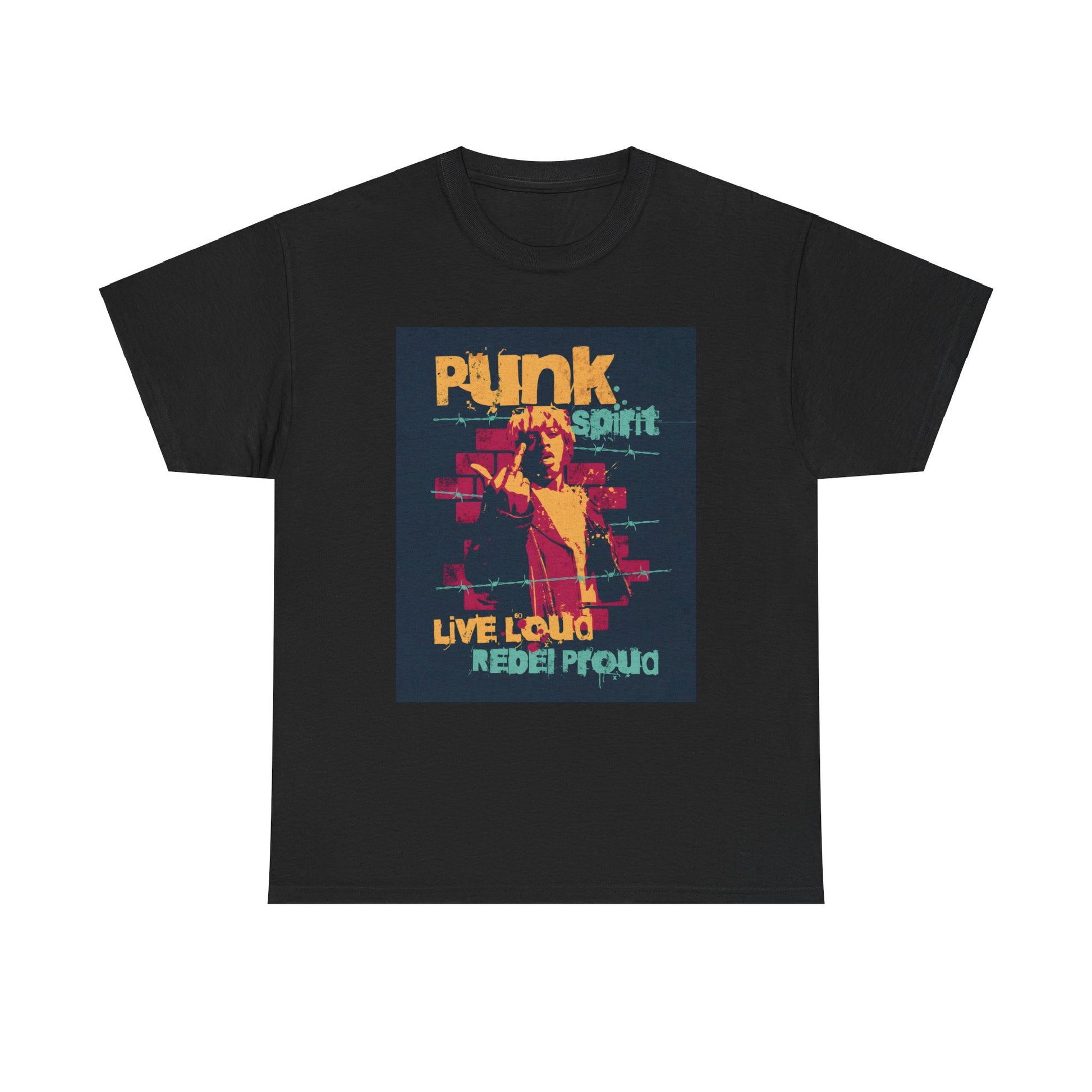Punk Spirit - Unisex Graphic Tee Shirt - Artshirtcouture