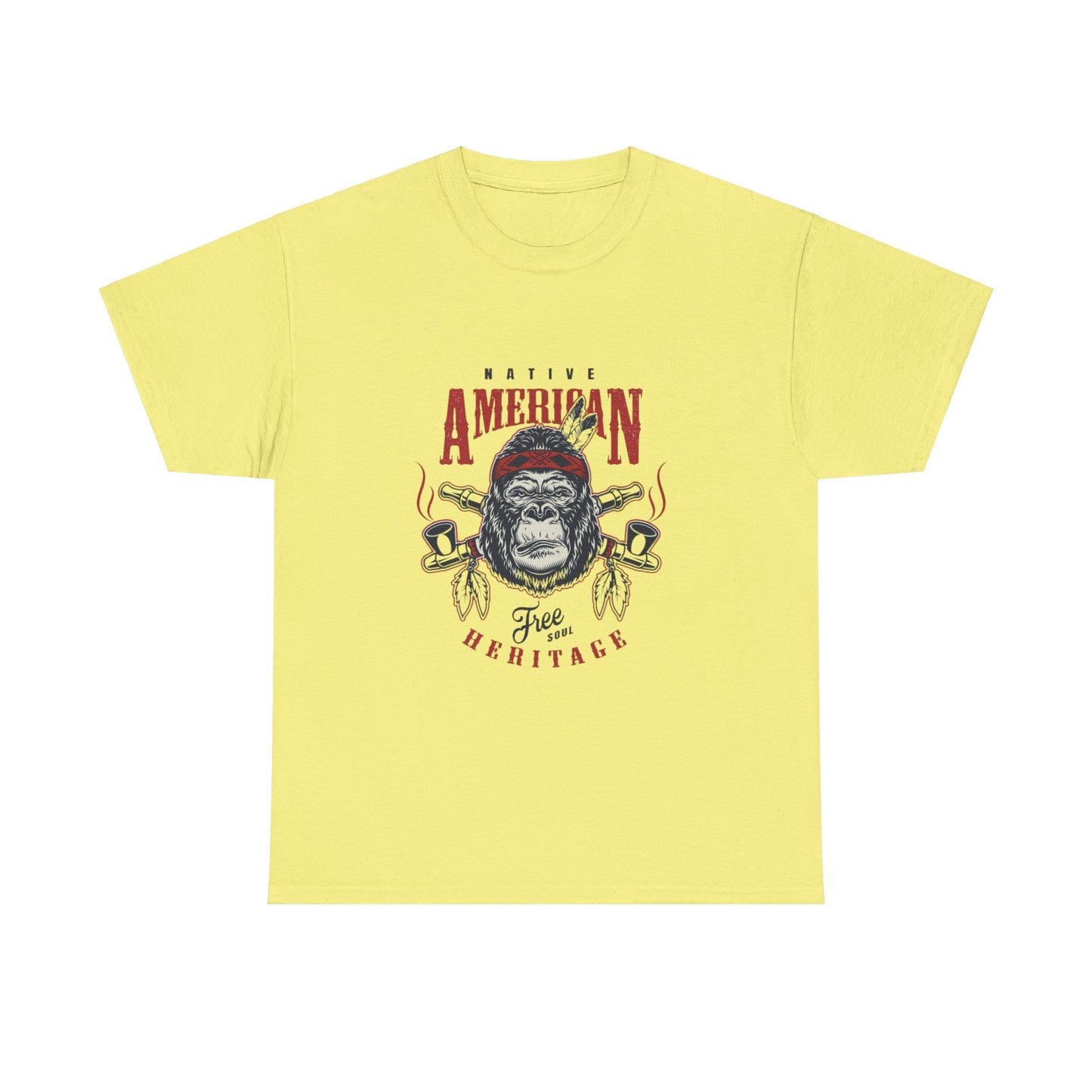 Native American graphic Unisex Heavy Cotton Tee - ArtShirt Couture