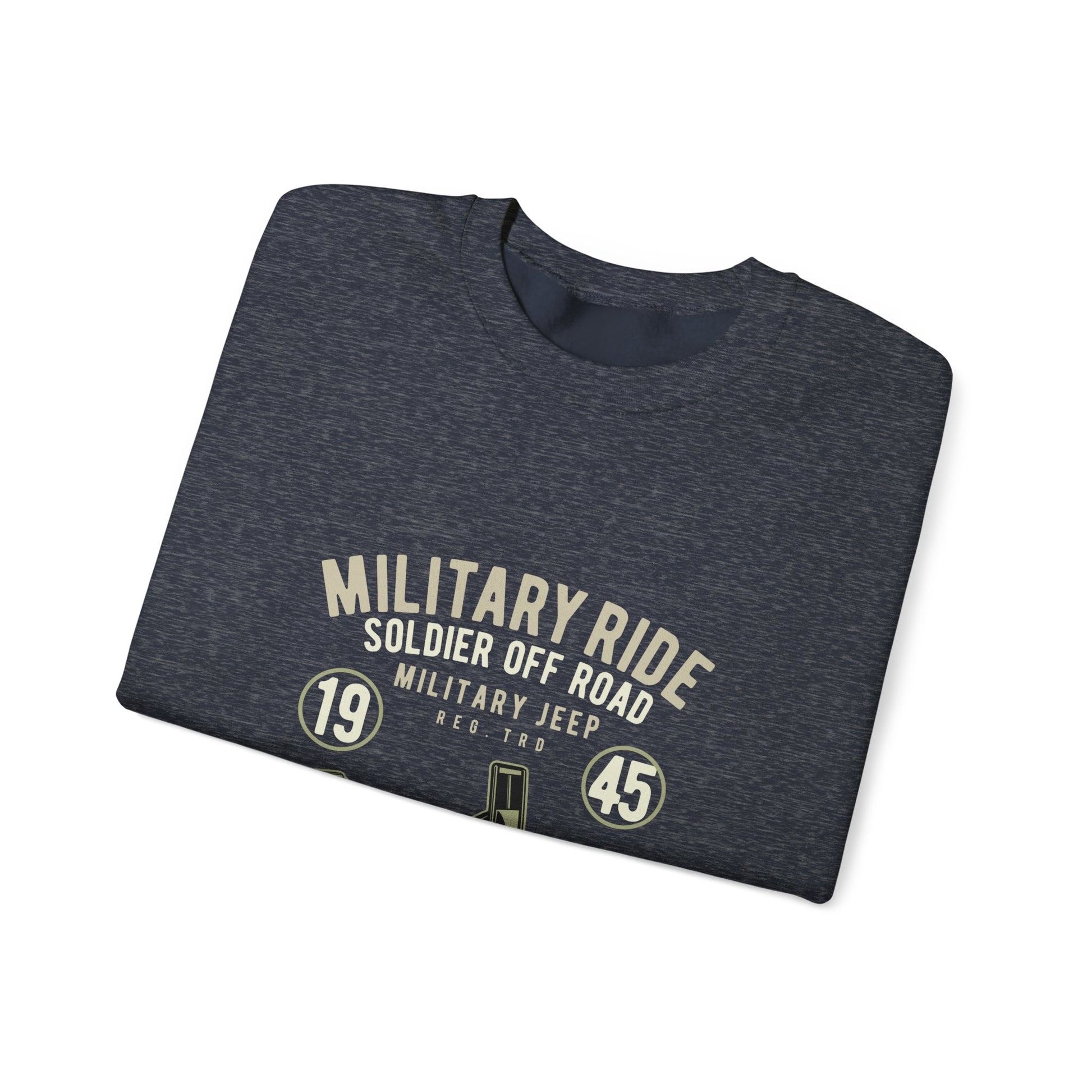 Military ride Unisex Heavy Blend™ Crewneck Sweatshirt - ArtShirt Couture