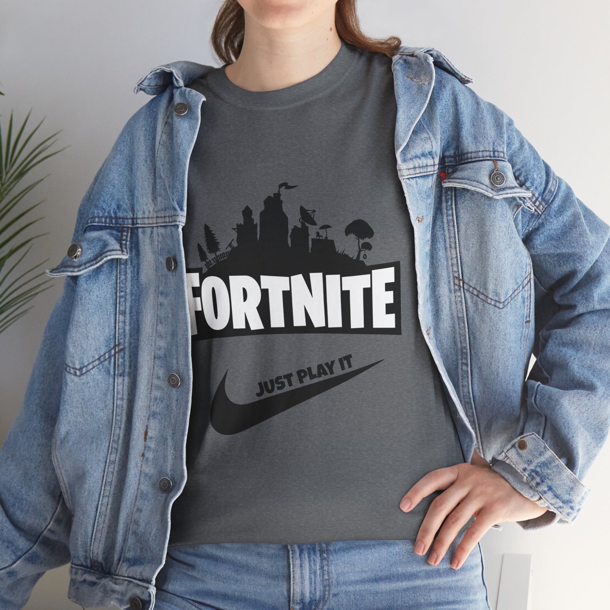 Fortnite designed Unisex Heavy Cotton Tee - ArtShirt Couture