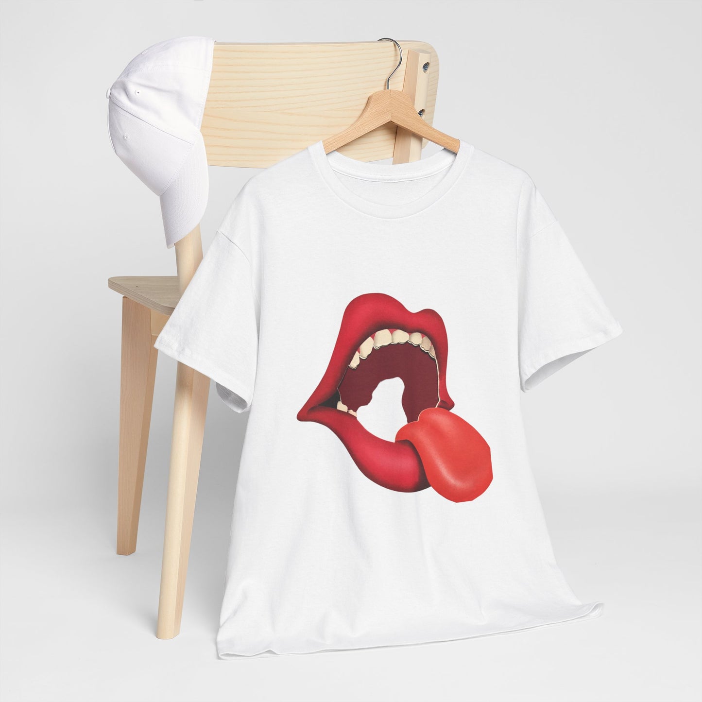 The Stones Unisex Heavy Cotton Tee | Classic Graphic T-Shirt for Rock Music Lovers - ArtShirt Couture
