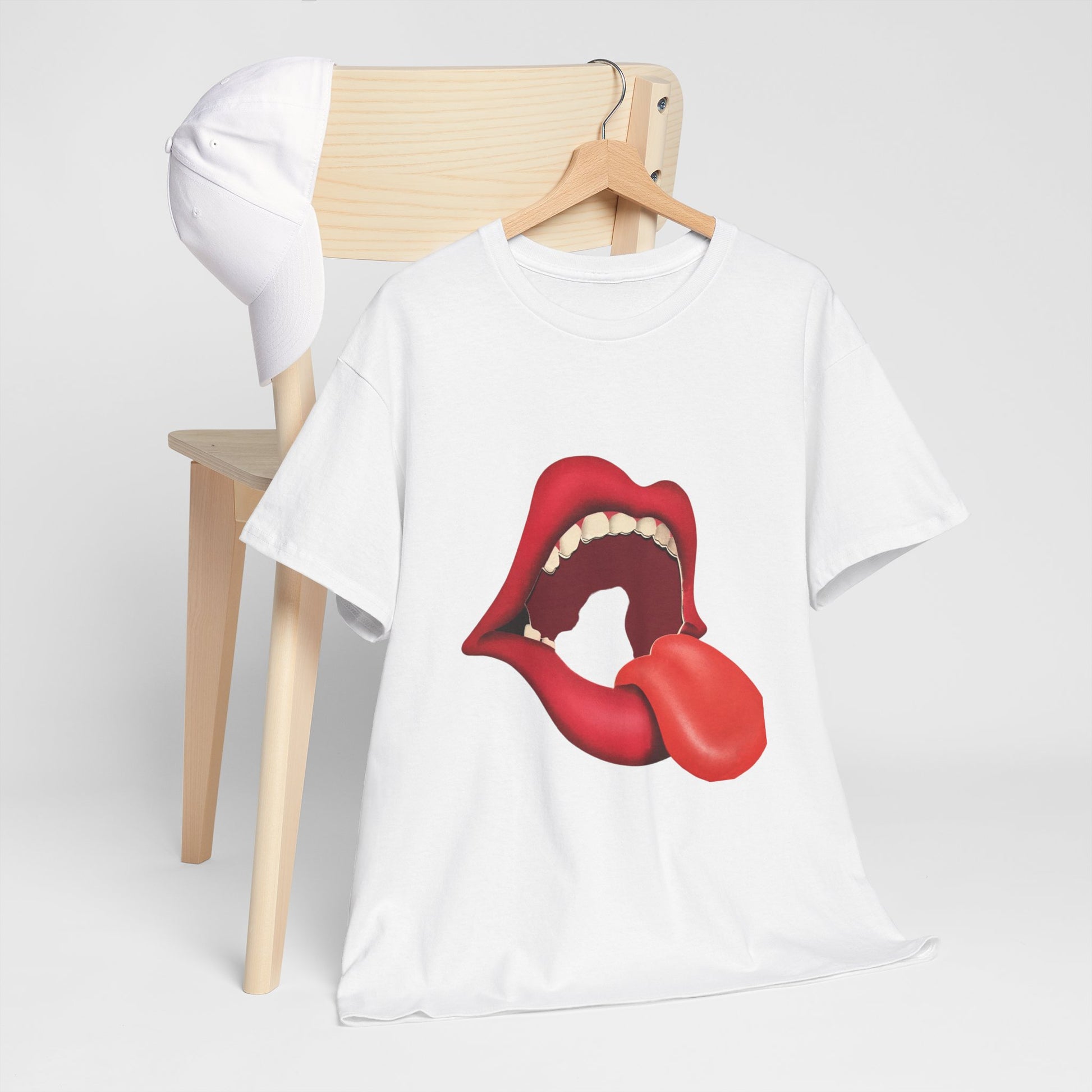 The Stones Unisex Heavy Cotton Tee | Classic Graphic T-Shirt for Rock Music Lovers - ArtShirt Couture