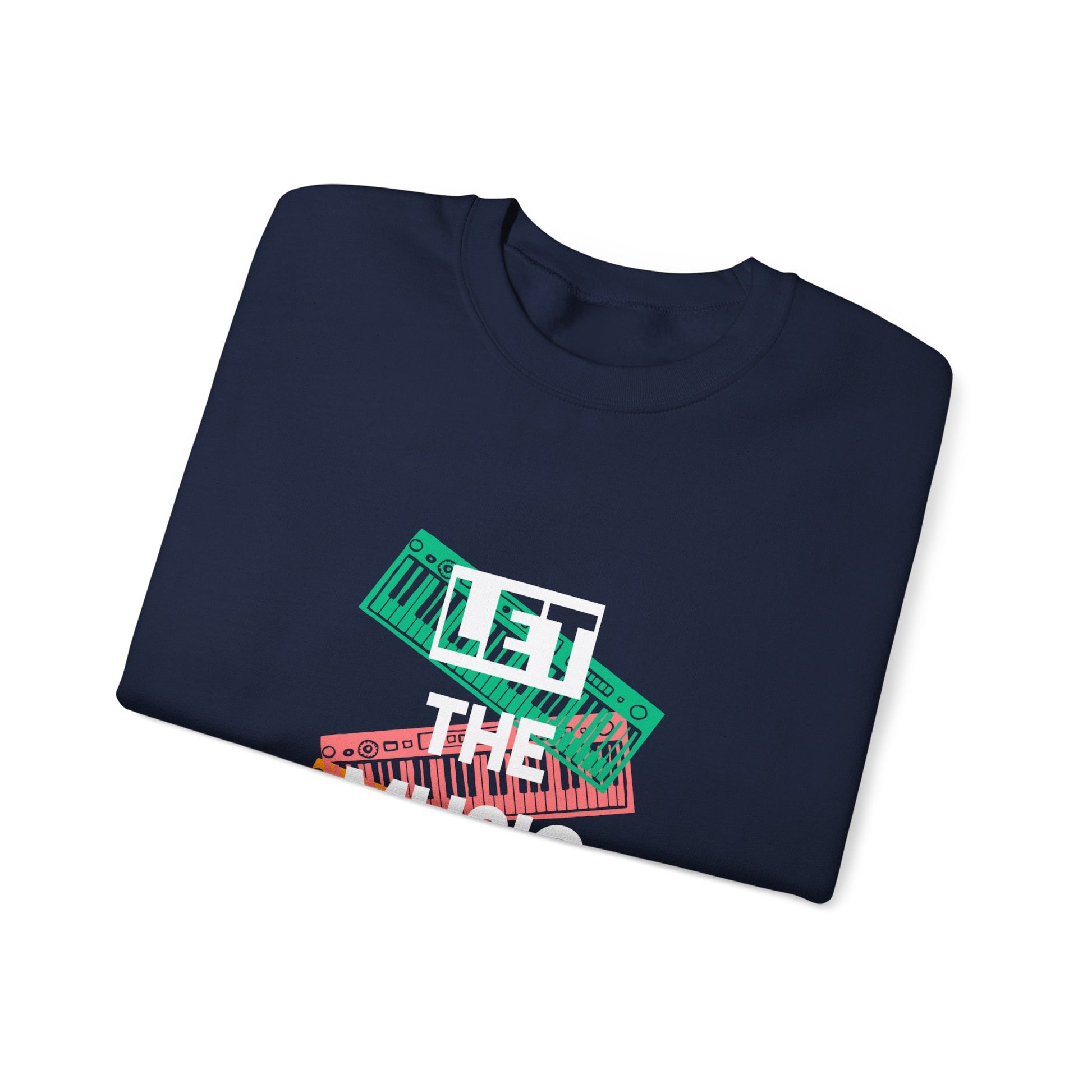 Let the music play Unisex Heavy Blend™ Crewneck Sweatshirt - ArtShirt Couture