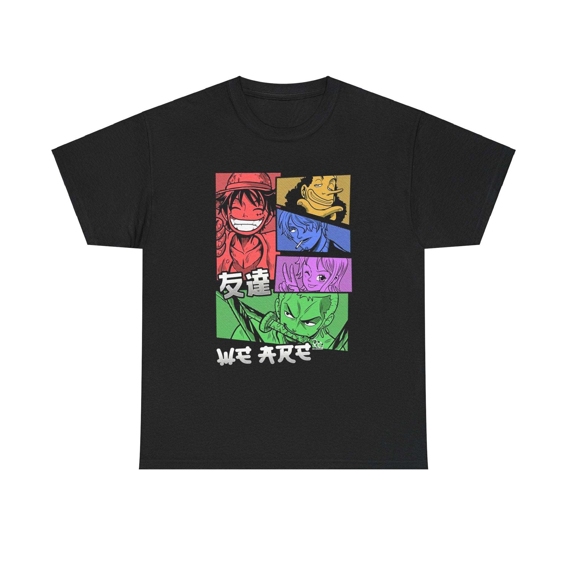 Anime Manga Unisex Heavy Cotton Tee | Stylish Graphic T-Shirt for Fans - ArtShirt Couture