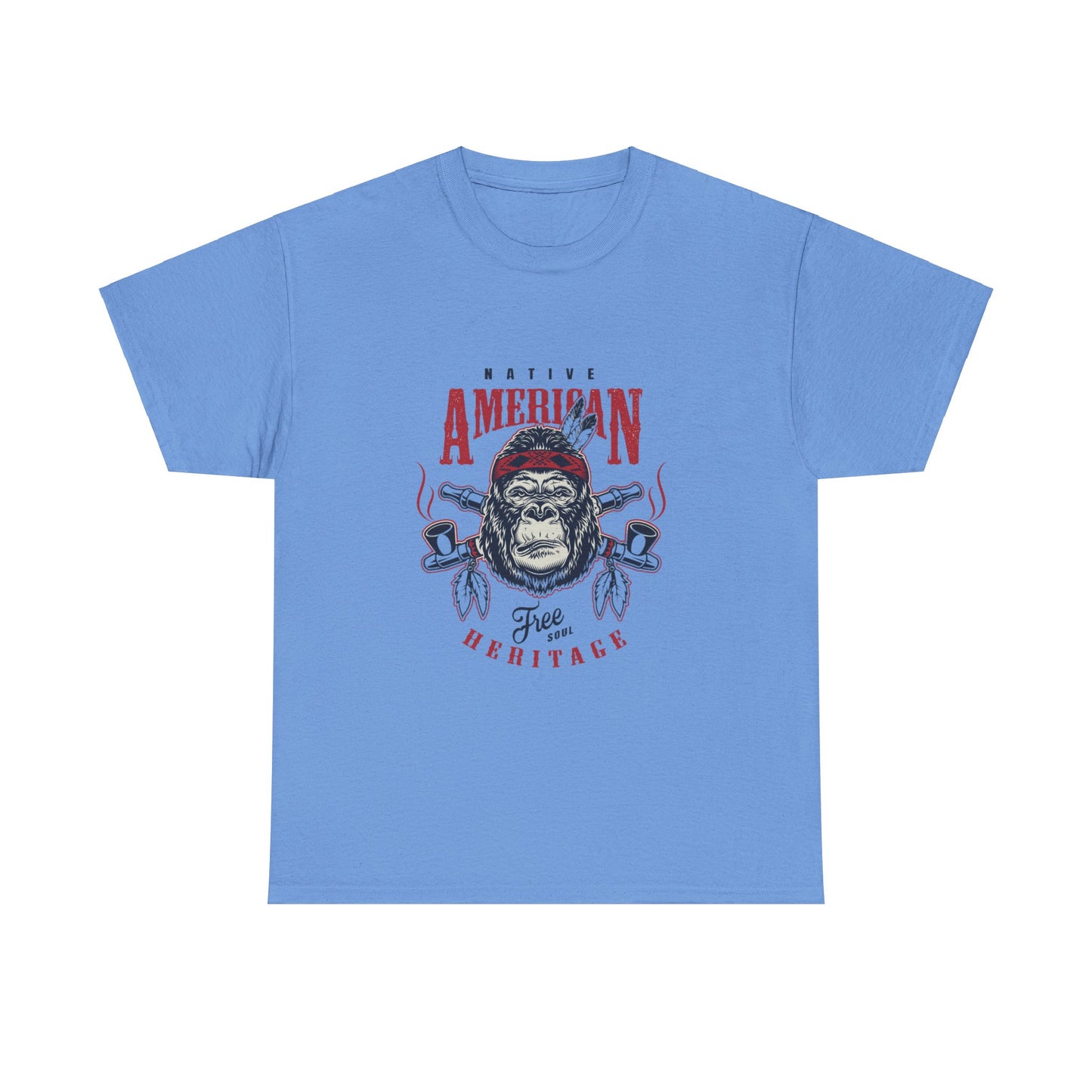 Native American graphic Unisex Heavy Cotton Tee - ArtShirt Couture