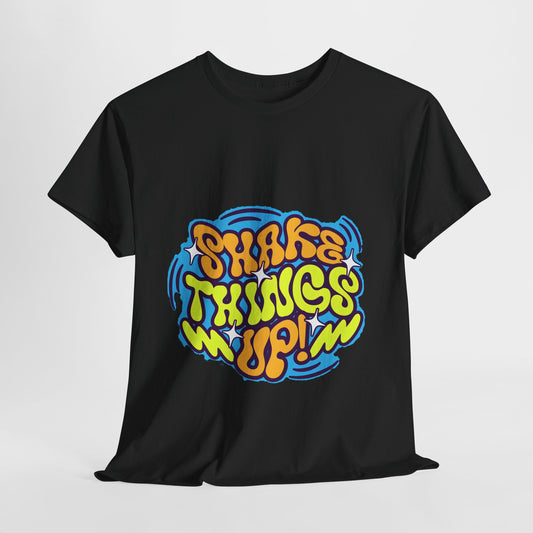 Shake Things Up Unisex Heavy Cotton Tee | Fun and Playful Graphic T-Shirt - ArtShirt Couture