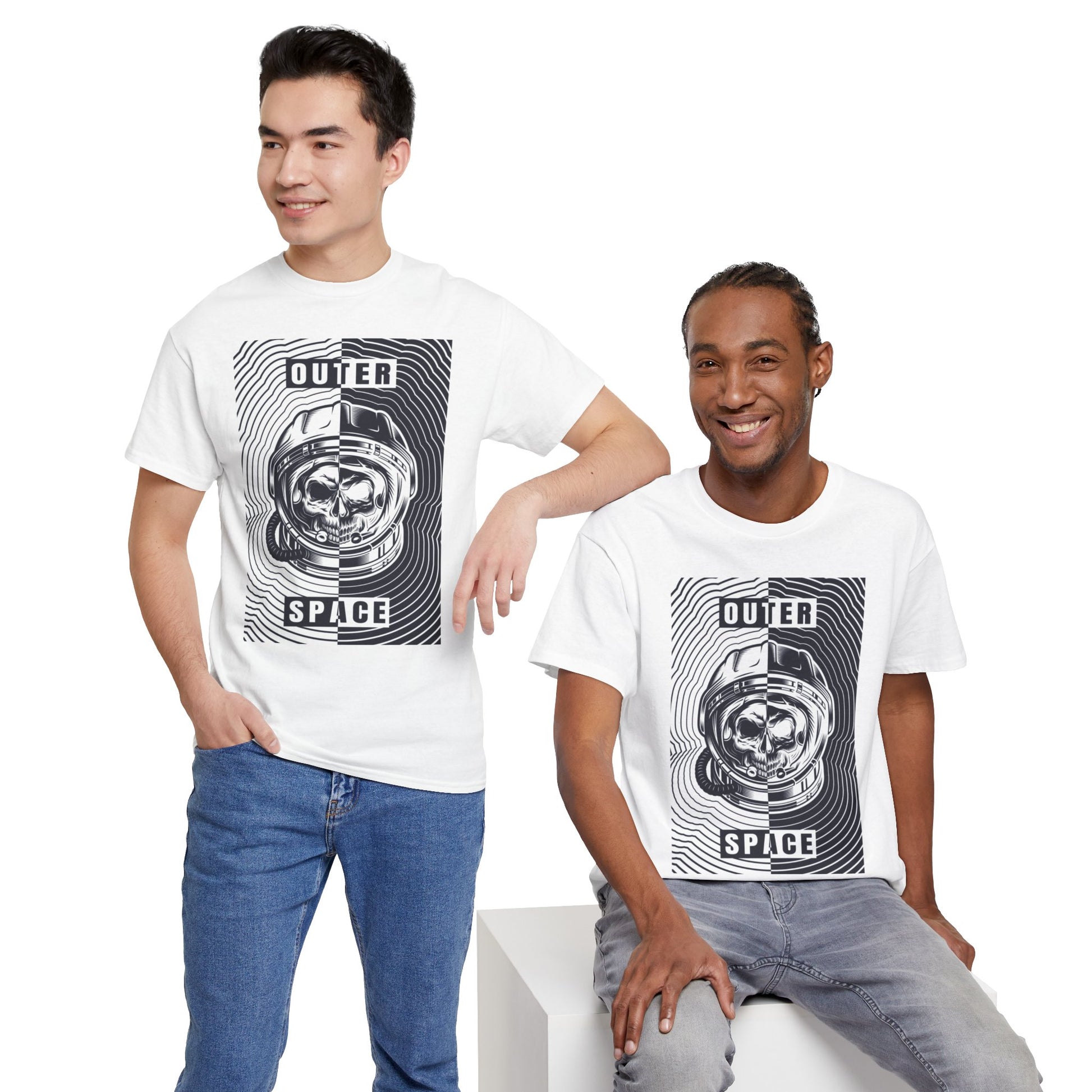 Outer Space Unisex Heavy Cotton Tee - ArtShirt Couture