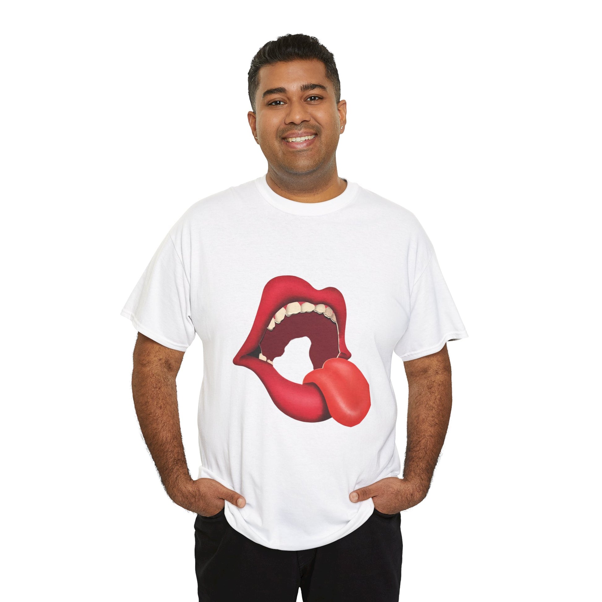 The Stones Unisex Heavy Cotton Tee | Classic Graphic T-Shirt for Rock Music Lovers - ArtShirt Couture