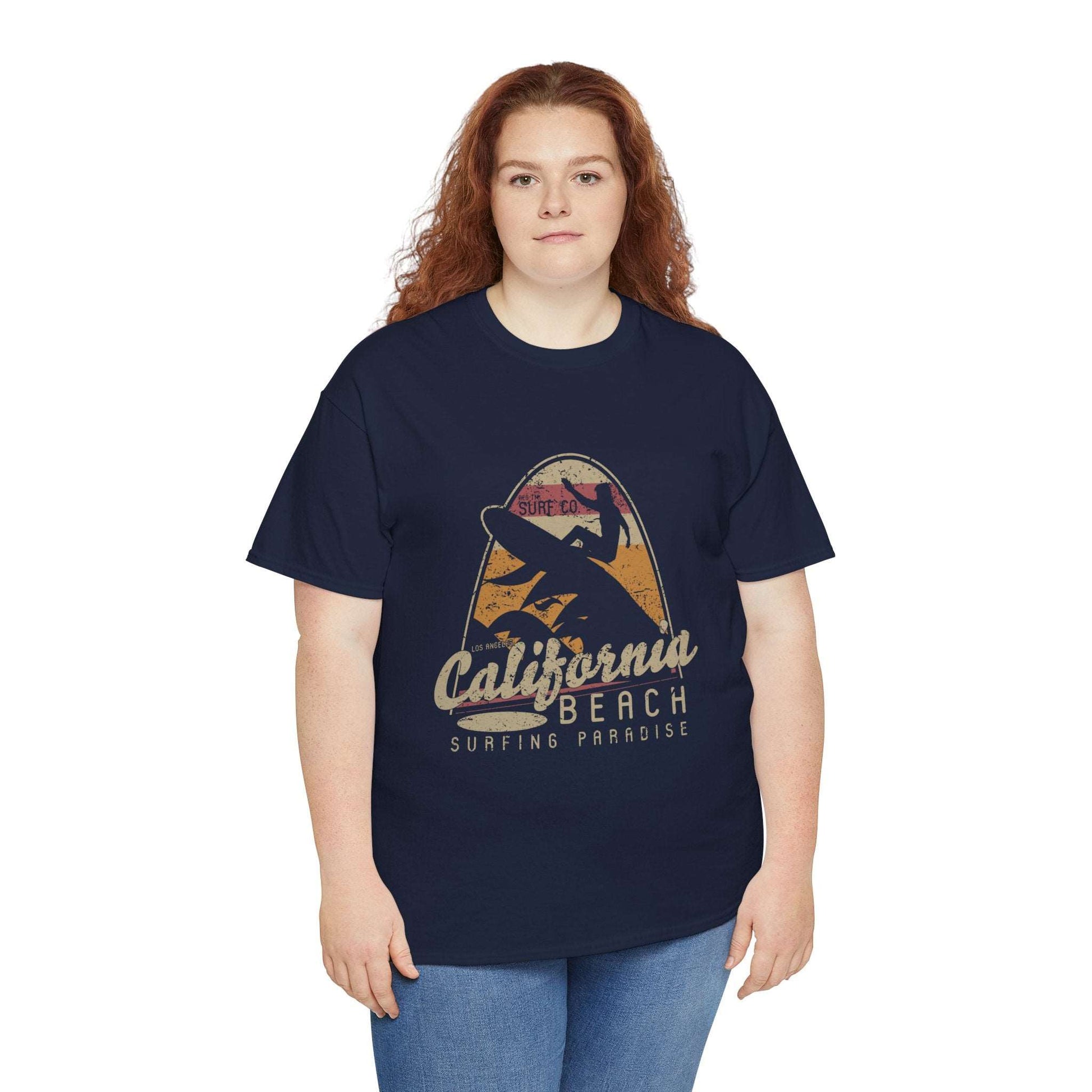 California Beach Surfing Paradise Tee - ArtShirt Couture