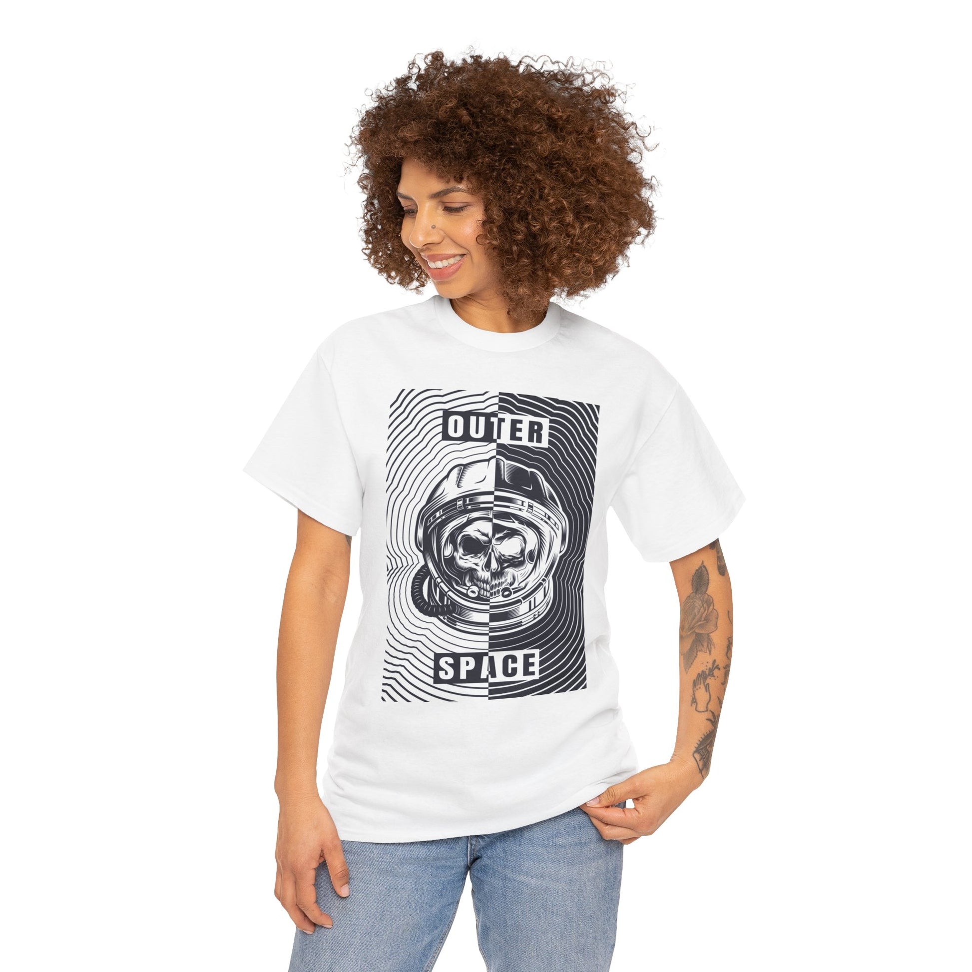 Outer Space Unisex Heavy Cotton Tee - ArtShirt Couture