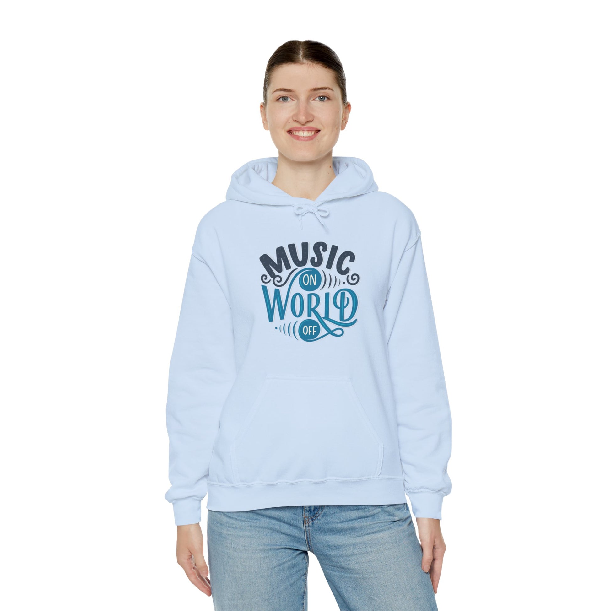 I love the music unisex hoodie - ArtShirt Couture