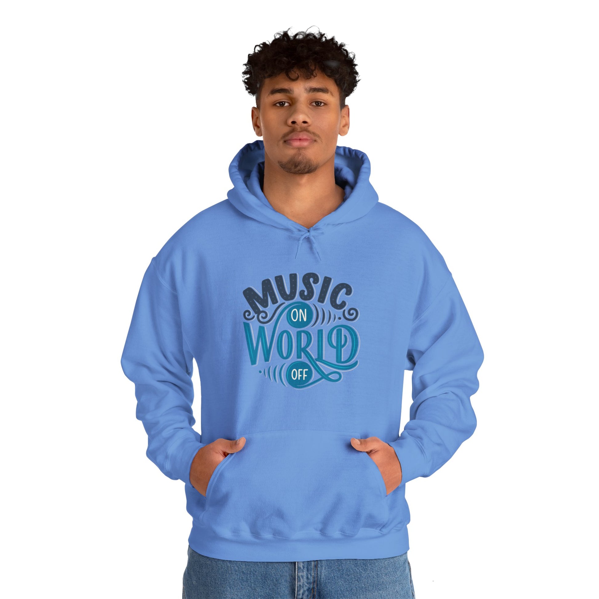 I love the music unisex hoodie - ArtShirt Couture