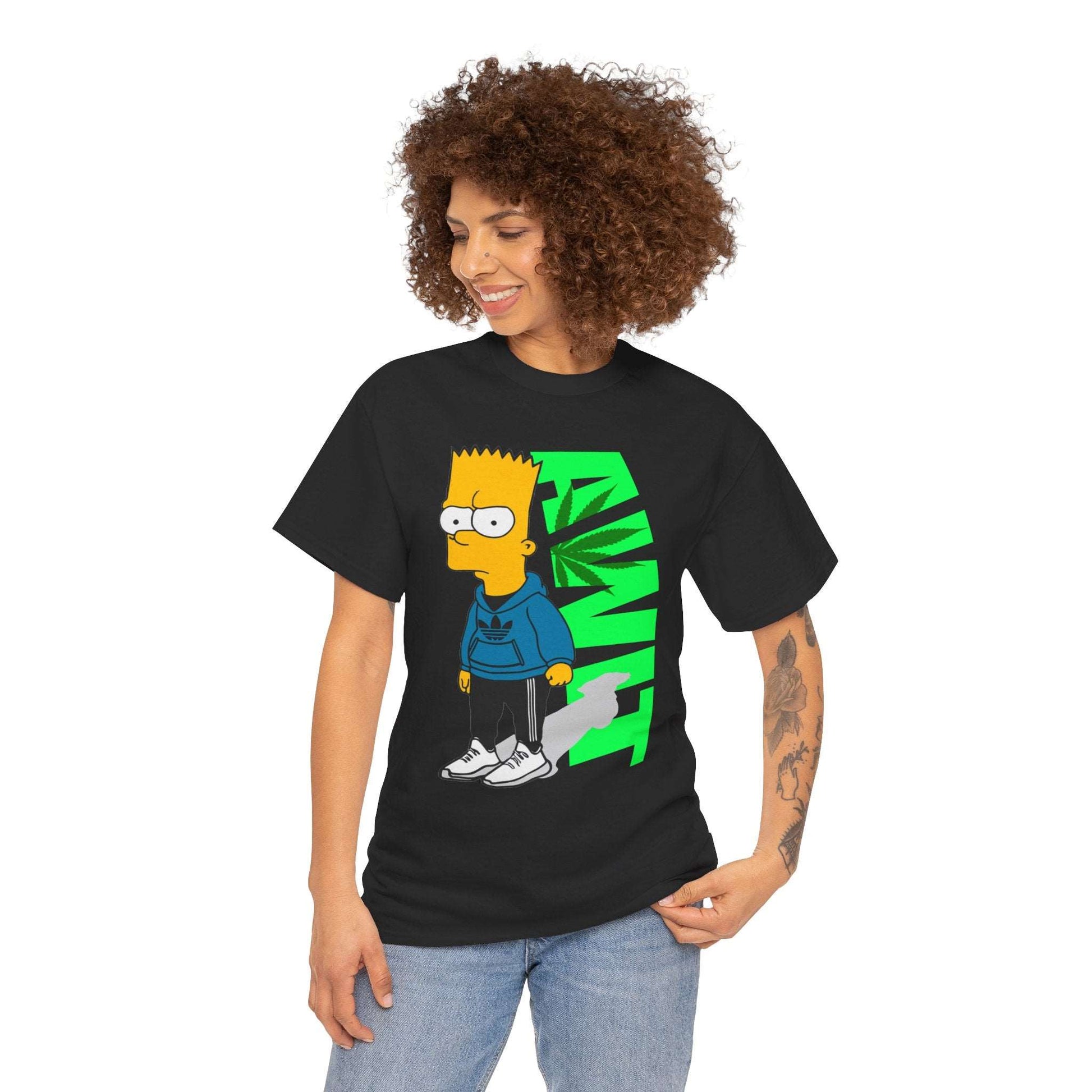 Bart Simpson Unisex Heavy Cotton Tee - ArtShirt Couture