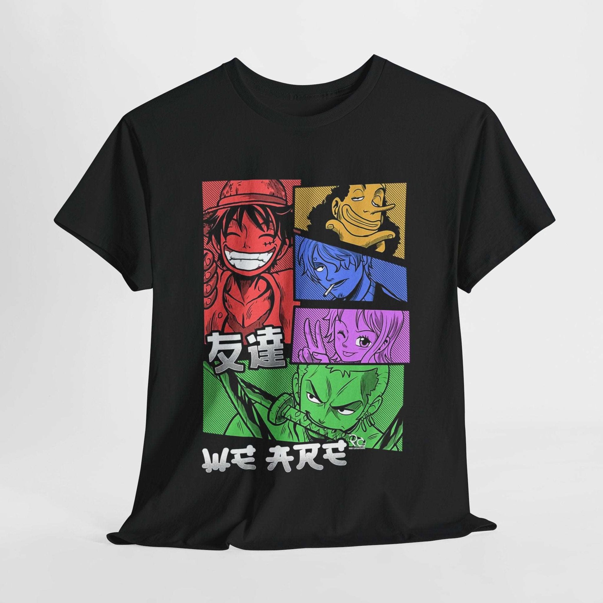 Anime Manga Unisex Heavy Cotton Tee | Stylish Graphic T-Shirt for Fans - ArtShirt Couture