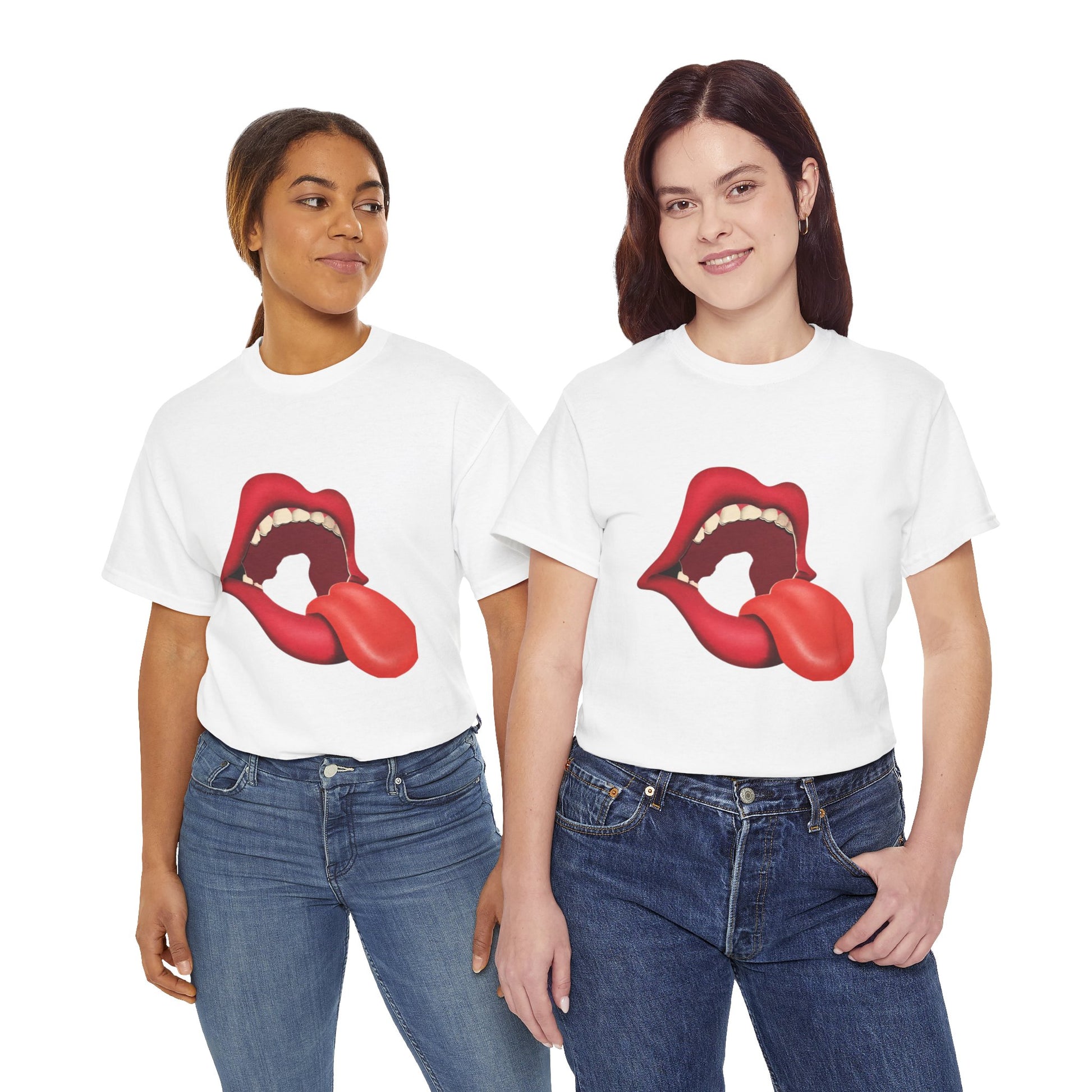 The Stones Unisex Heavy Cotton Tee | Classic Graphic T-Shirt for Rock Music Lovers - ArtShirt Couture