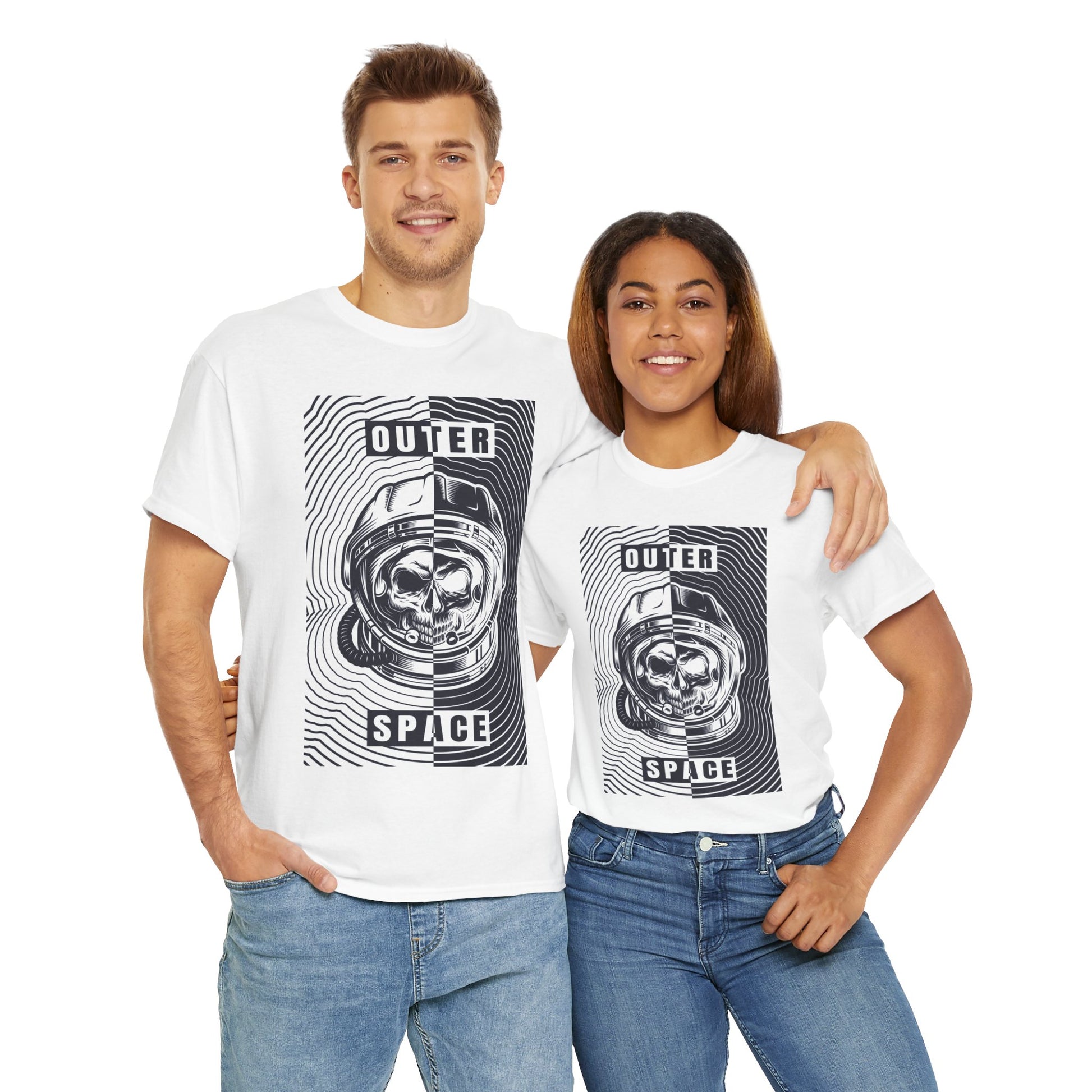 Outer Space Unisex Heavy Cotton Tee - ArtShirt Couture