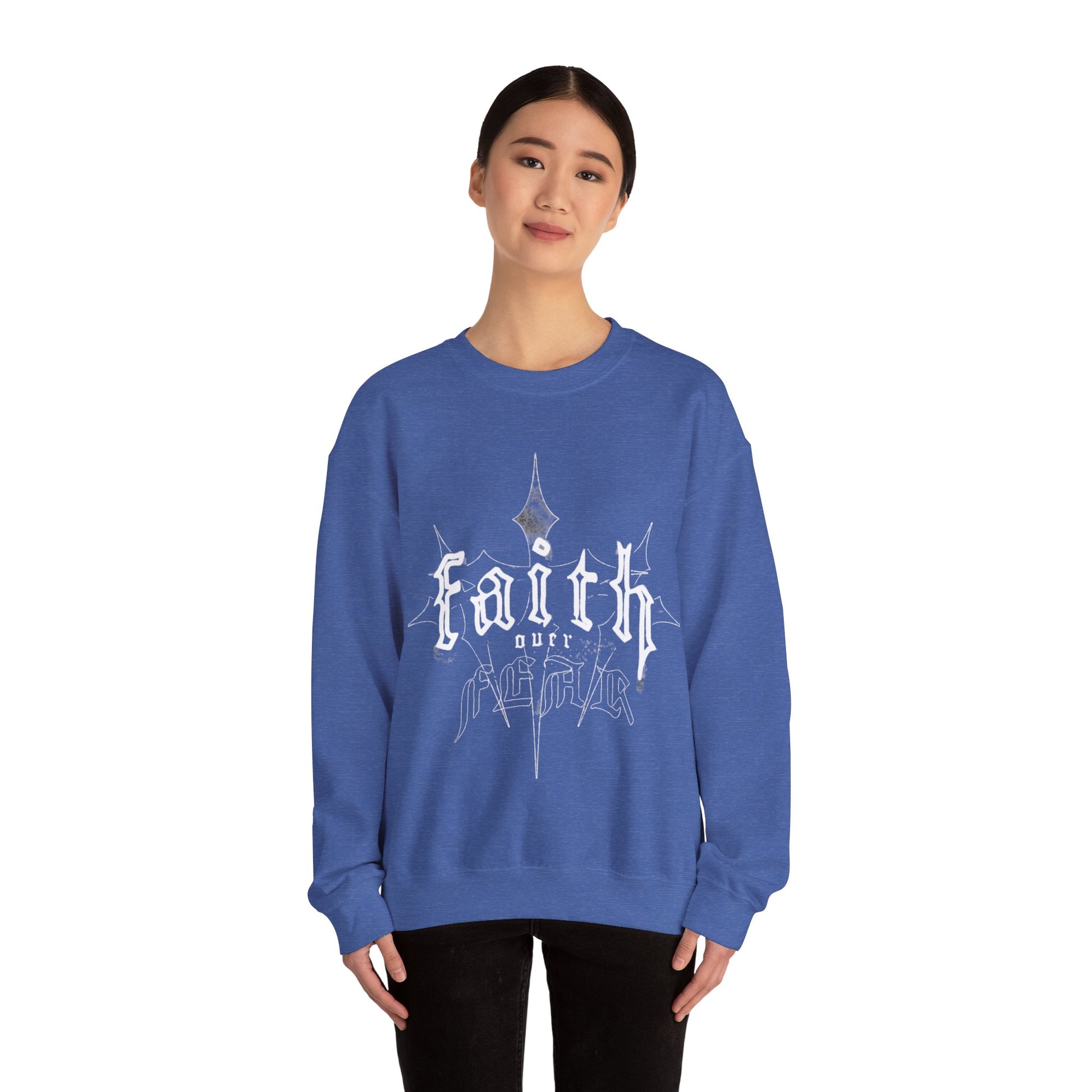 Faith Unisex Heavy Blend™ graphic  Sweatshirt by artshirtcouture