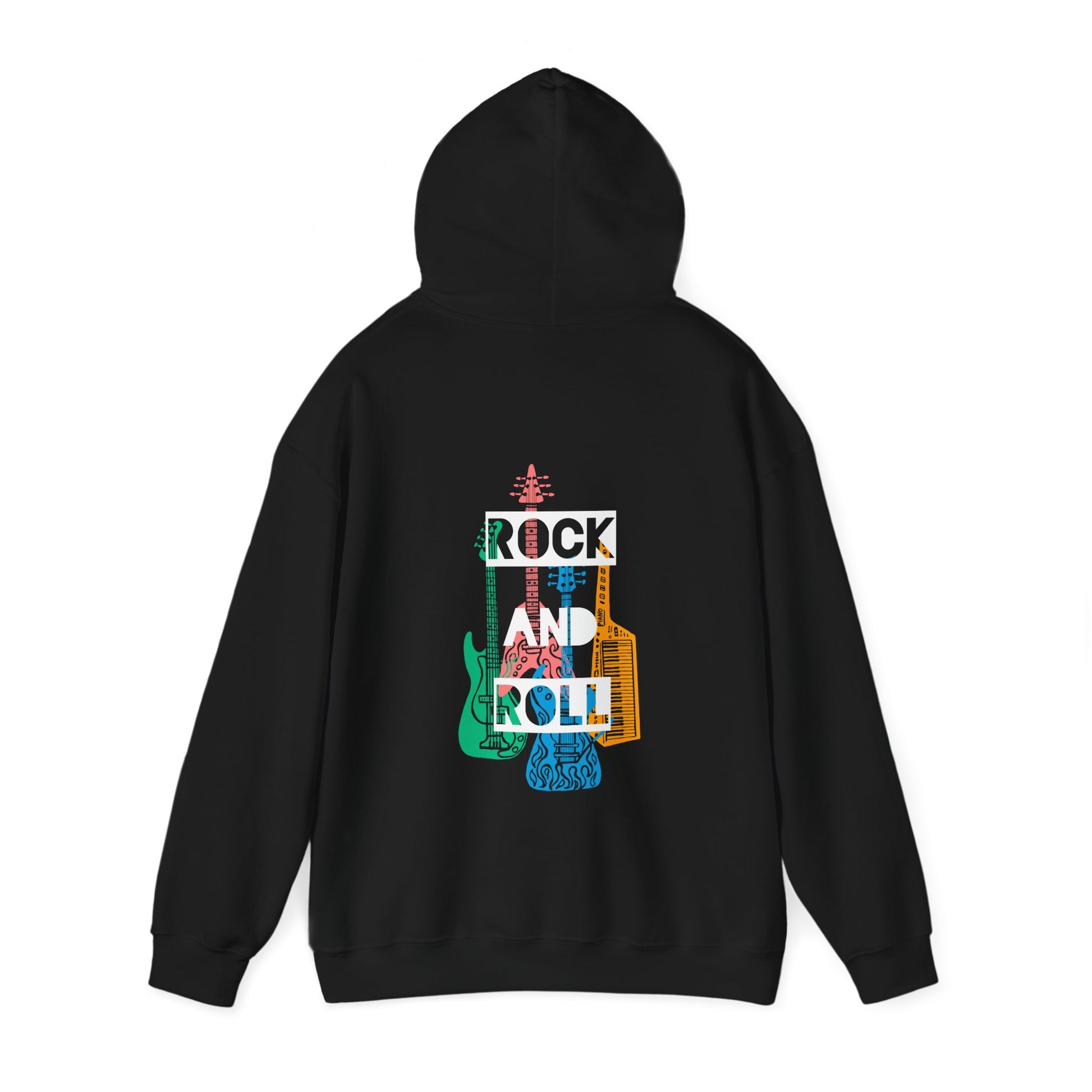 Lets the music play Unisex Heavy Blend™ Hooded Sweatshirt - ArtShirt Couture
